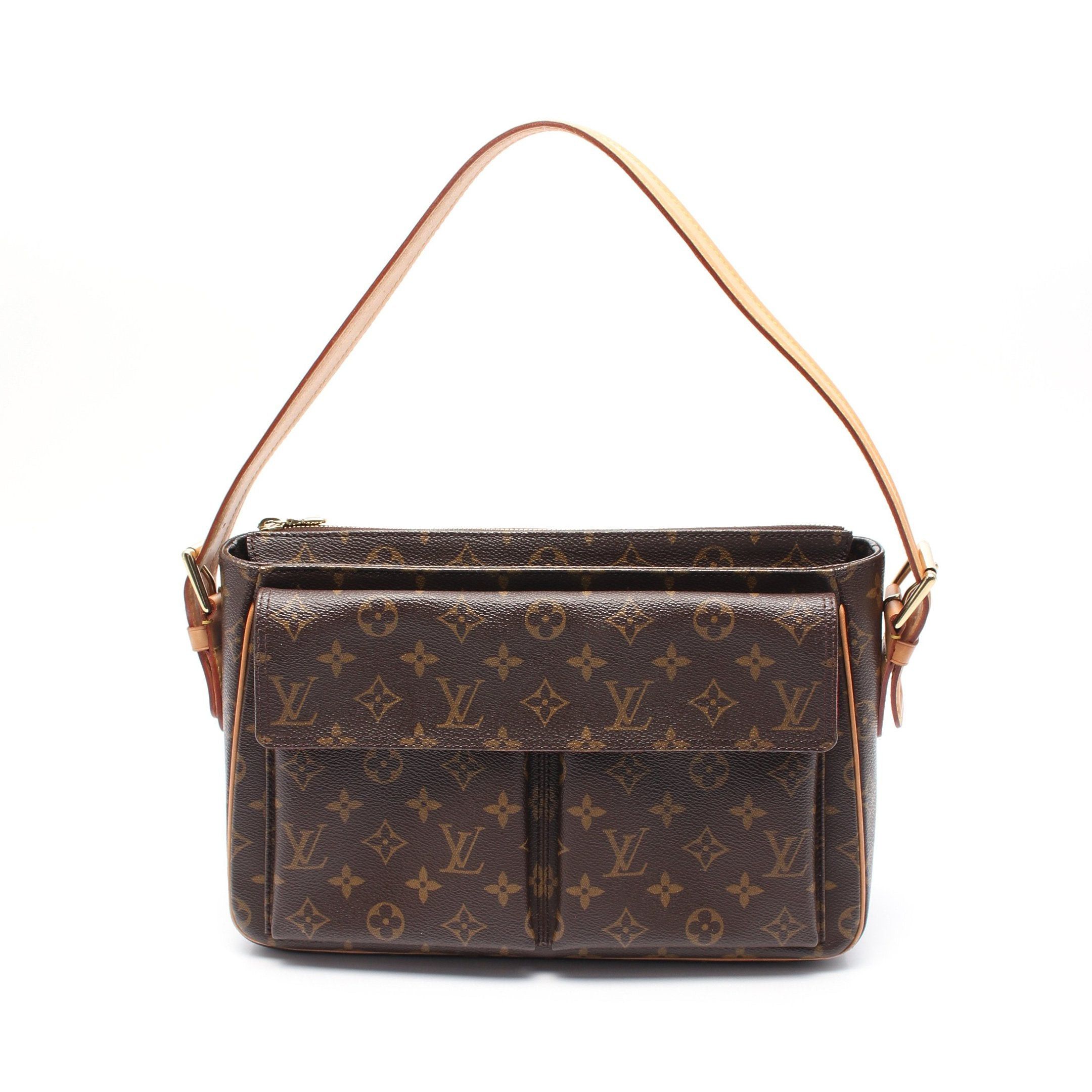 Louis Vuitton Louis Vuitton Vivacite Gm Monogram Shoulder Bag Leather Brown Size ONE SIZE - 1 Thumbnail