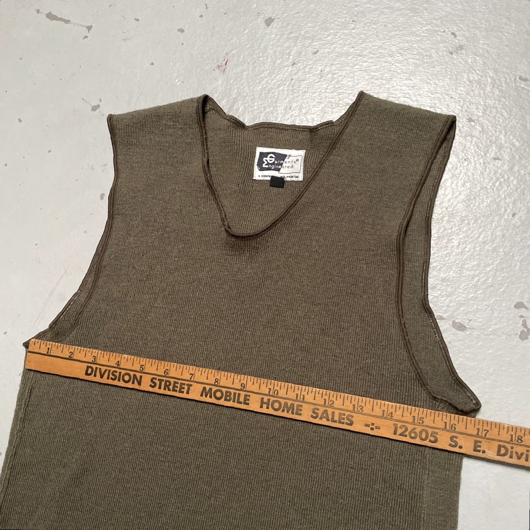 Engineered Garments Engineered Garments Wool Military Style Tank Top Baselayer XS Green Unisex Adults Tank USA Army Heritage 90s? Mens Womens Size US XS / EU 42 / 0 - 2 Thumbnail