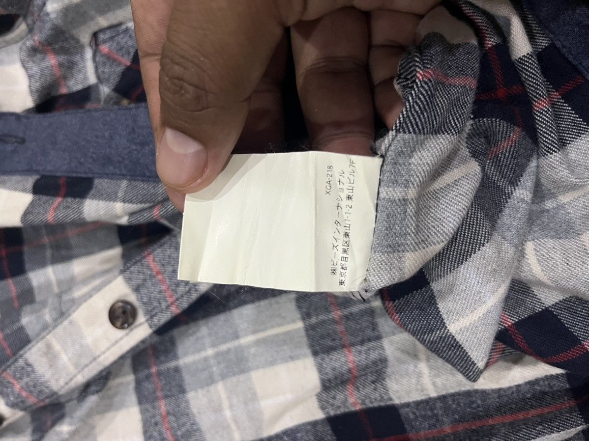 Japanese Brand X-girl checkered longsleeve short set up all in one jumpsuit Size XS / US 0-2 / IT 36-38 - 11 Thumbnail