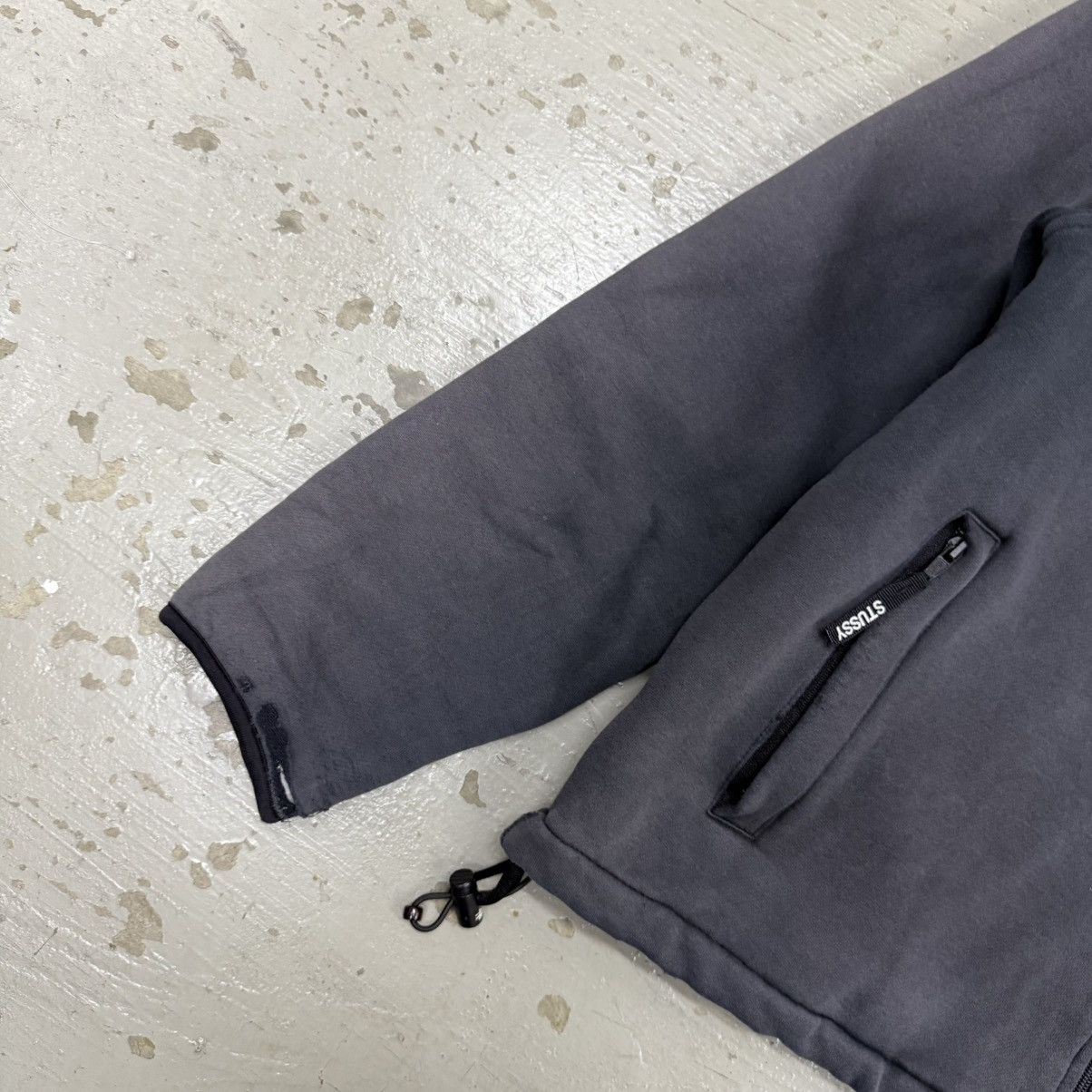 Stussy Old Stussy Fleece Full Zip Jacket Thrash Distressed Size US M / EU 48-50 / 2 - 5 Thumbnail