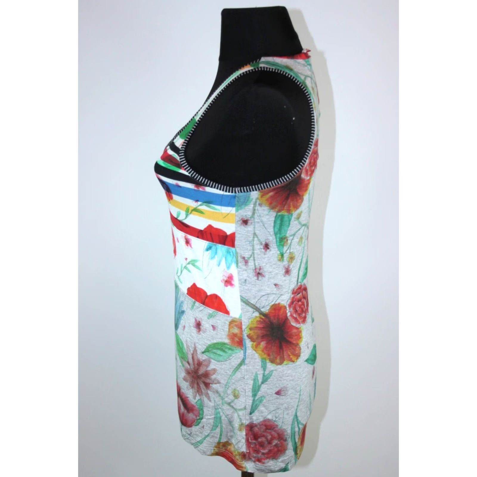 Desigual Desigual Shirt S Multicoloured Short Sleeve Womens Size S Size S / US 4 / IT 40 - 3 Thumbnail