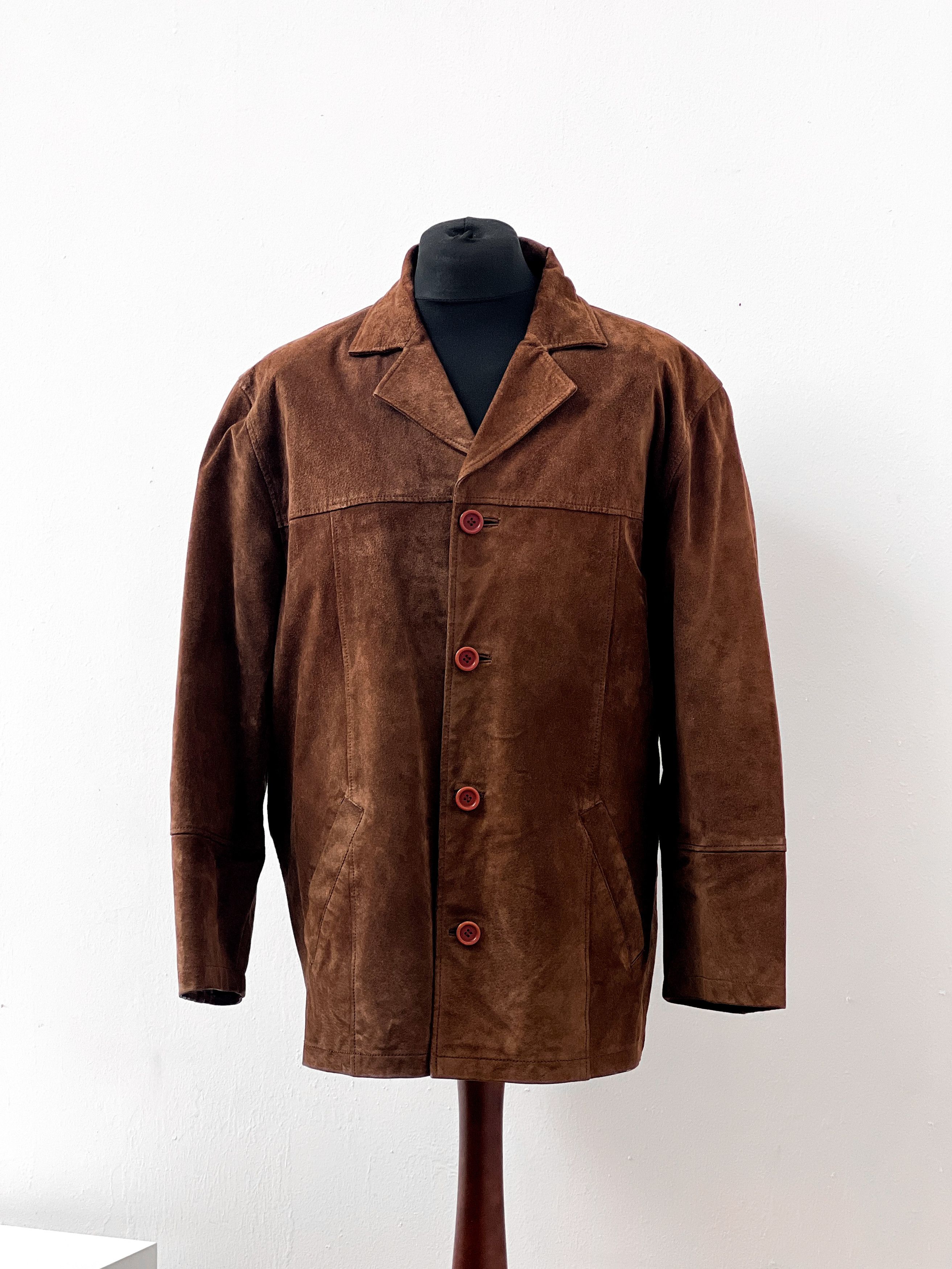 C&A C&A x Angelo Litrico vintage Leather blazer Jacket Size US XL / EU 56 / 4 - 9 Thumbnail