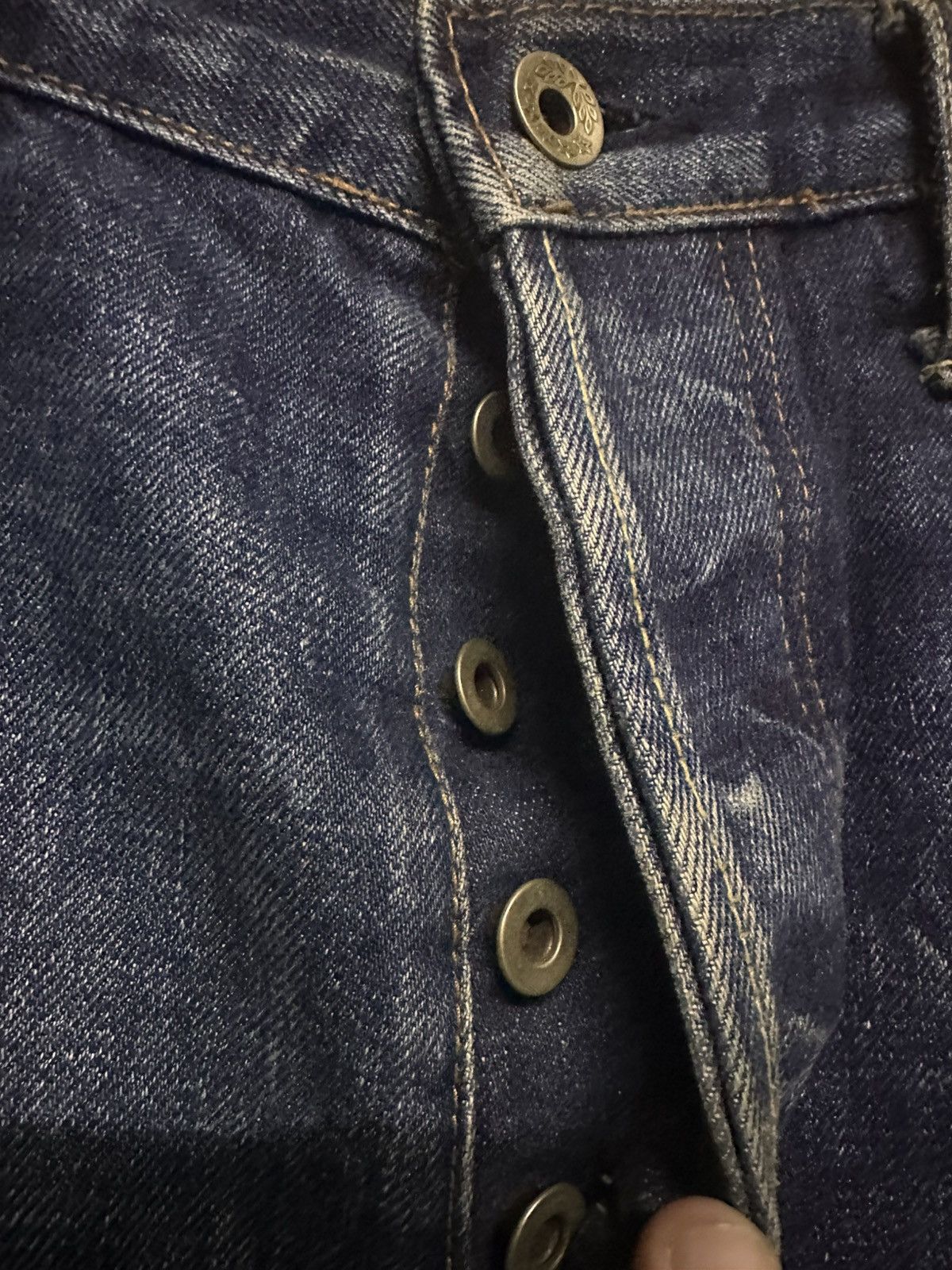 Japanese Brand Vintage Blue Way Jeans Size US 32 / EU 48 - 9 Thumbnail