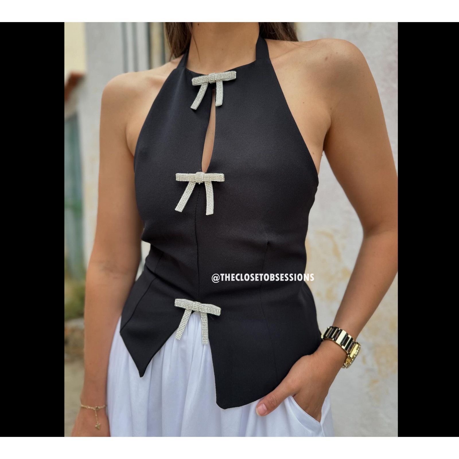 Zara ZARA BLOGGER FAVE!!! Embellished Sleeveless Top NWT Size XL / US 12-14 / IT 48-50 - 9 Thumbnail