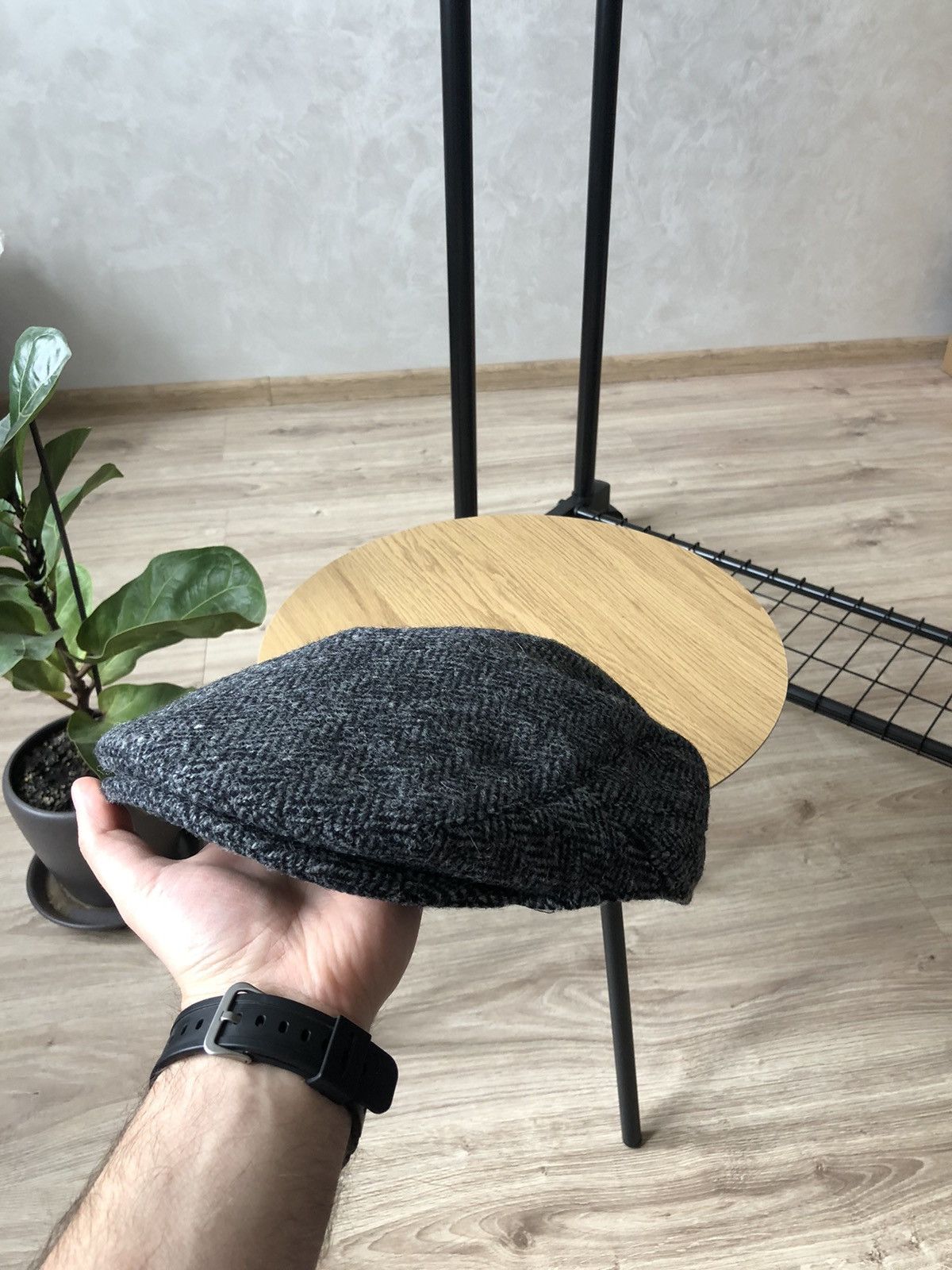 Harris Tweed × Vintage Vintage Harris Tweed Wool Cap Hat Size ONE SIZE - 1 Thumbnail