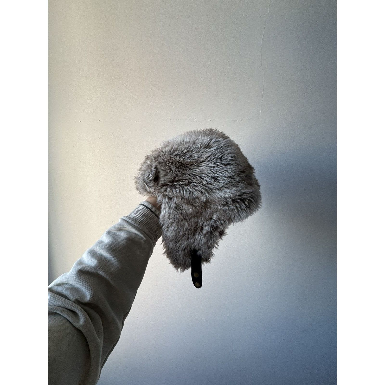 Vintage Y2K Ushanka Faux Fuzzy Fur Alt Trapper Hat Size ONE SIZE - 1 Thumbnail