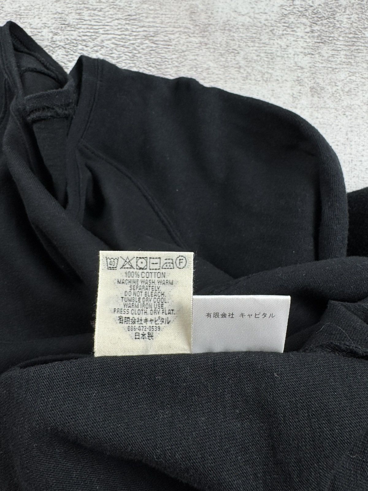 Kapital KAPITAL Smiley Patch x Gauze Tenjiku Chef Long-Sleeve Japan T Shirt Jersey Size US L / EU 52-54 / 3 - 14 Thumbnail