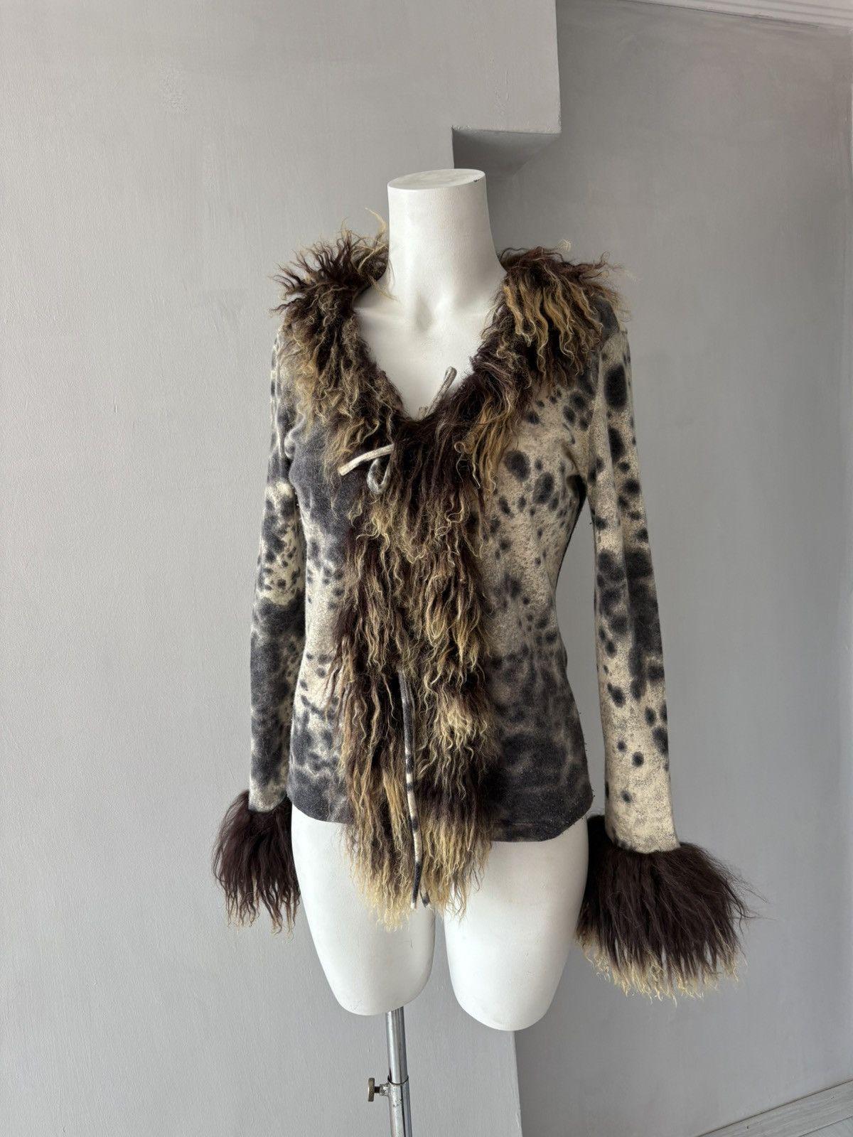 Vintage Italian cardigan Size L / US 10 / IT 46 - 2 Thumbnail