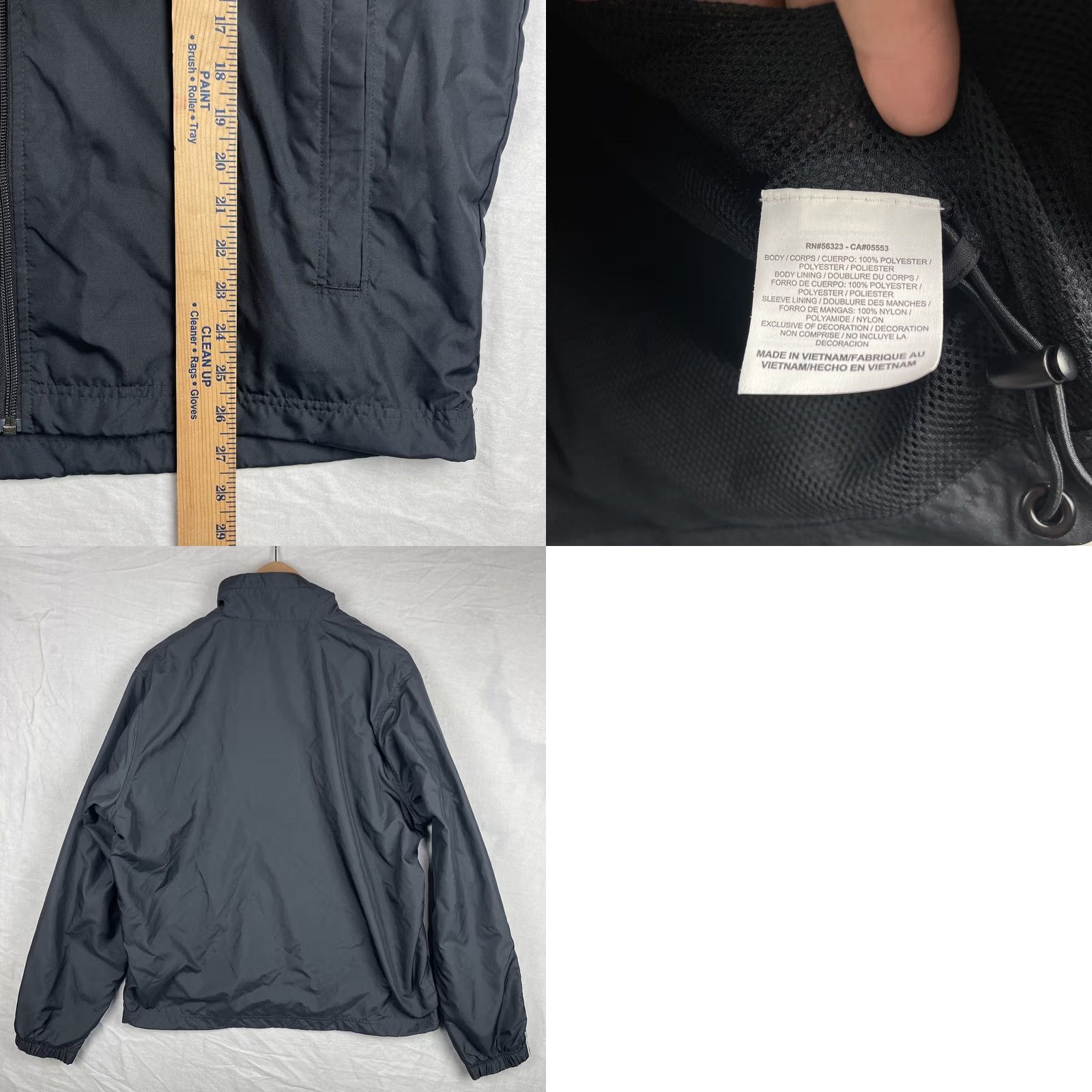 Nike Nike Track Jacket Mens Large Black Red Full Zip Windbreaker Size US L / EU 52-54 / 3 - 8 Thumbnail