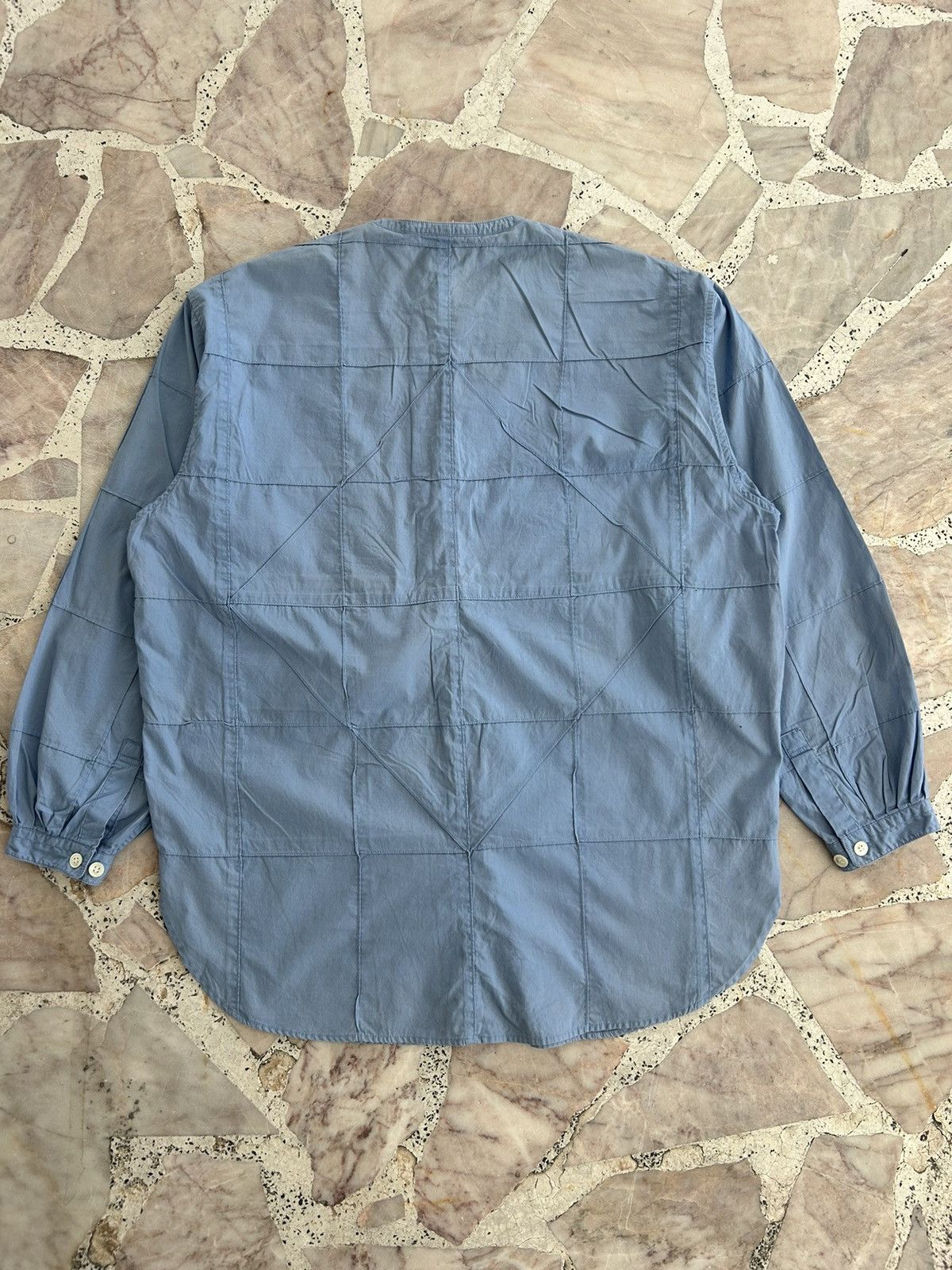 Hai Sporting Gear Issey Miyake Blue Baby Patch Shirt Vintage Size US M / EU 48-50 / 2 - 2 Thumbnail