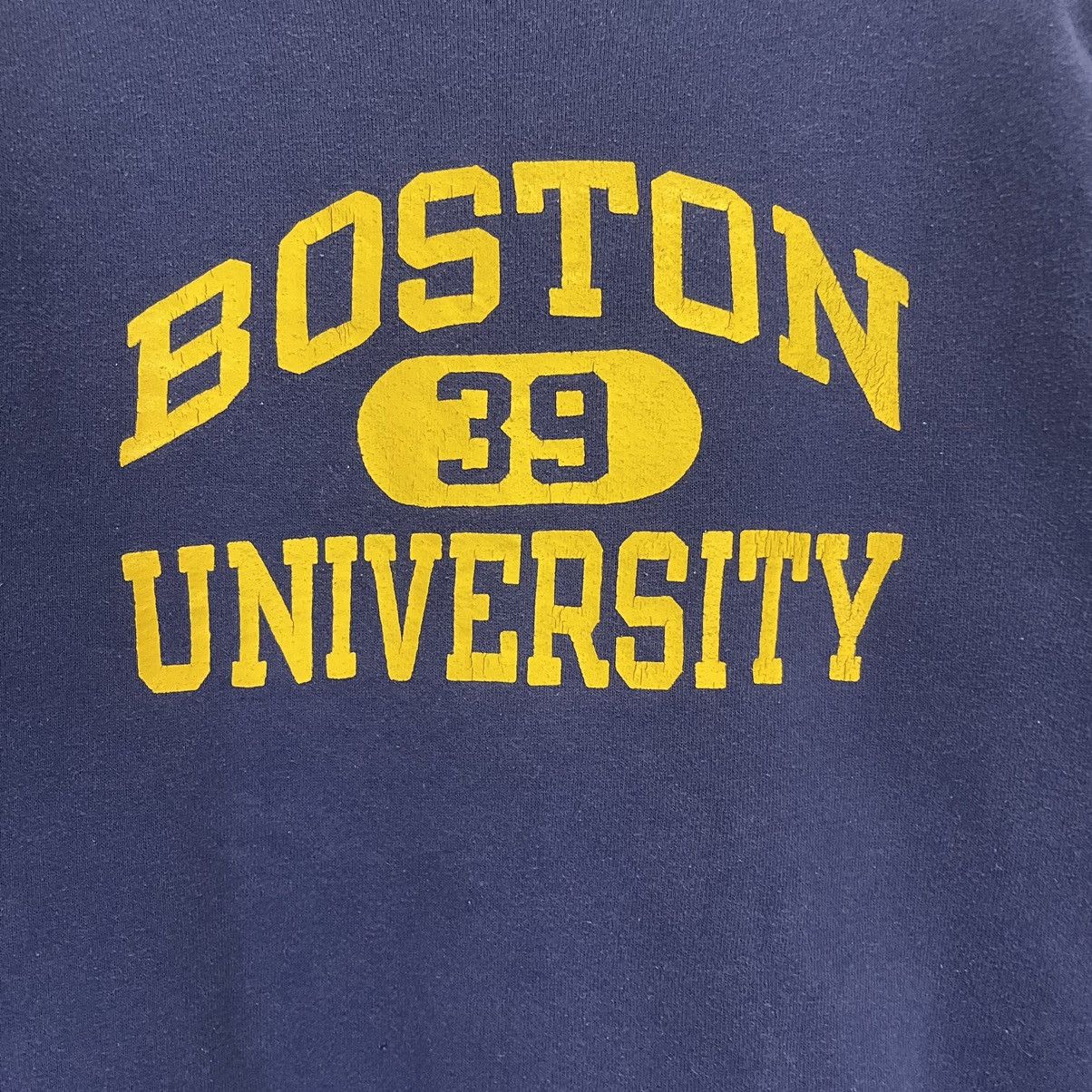 Russell Athletic Vintage Boston University Big Logo Sweatshirt Size S Size US S / EU 44-46 / 1 - 5 Thumbnail