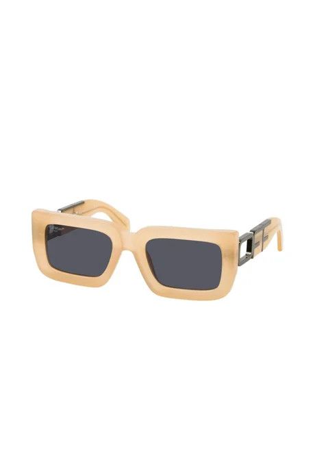 Off-White NEW OFF-WHITE OERI073S23PLA0011707 yellow Size ONE SIZE - 4 Thumbnail