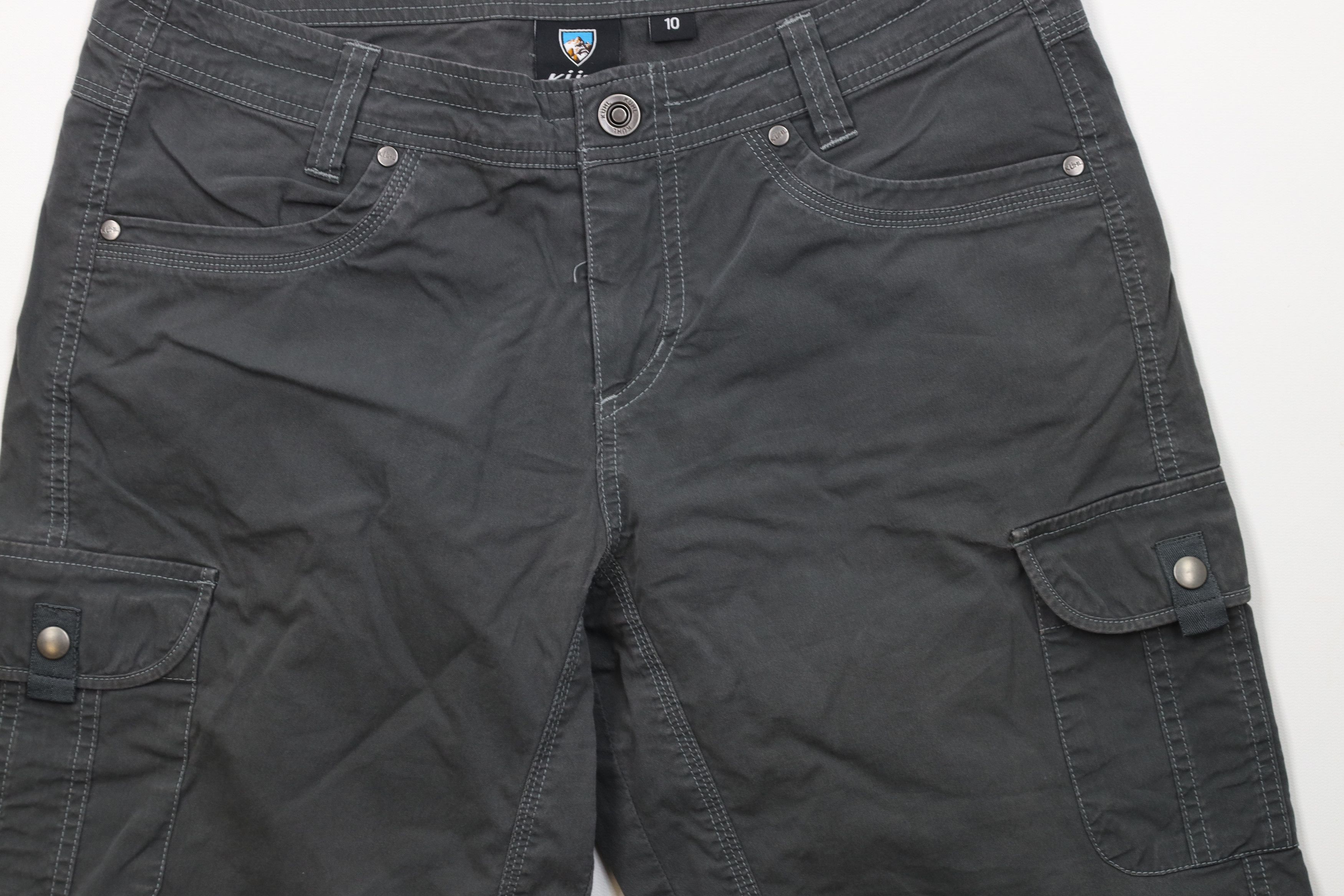 Kuhl Kuhl Mountain Vintage Patina Dye Hiking Trek Cargo Shorts Size 32" / US 10 / IT 46 - 3 Thumbnail