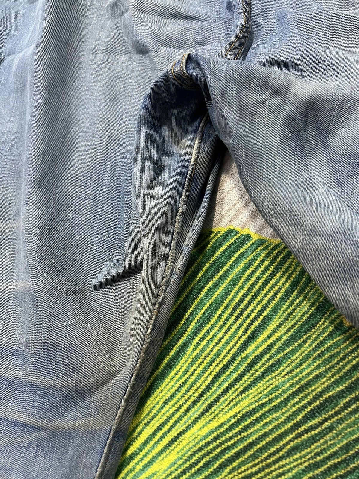 Issey Miyake × mercibeaucoup Mercibeaucoup Rusty Denim w29 Size US 29 - 10 Thumbnail