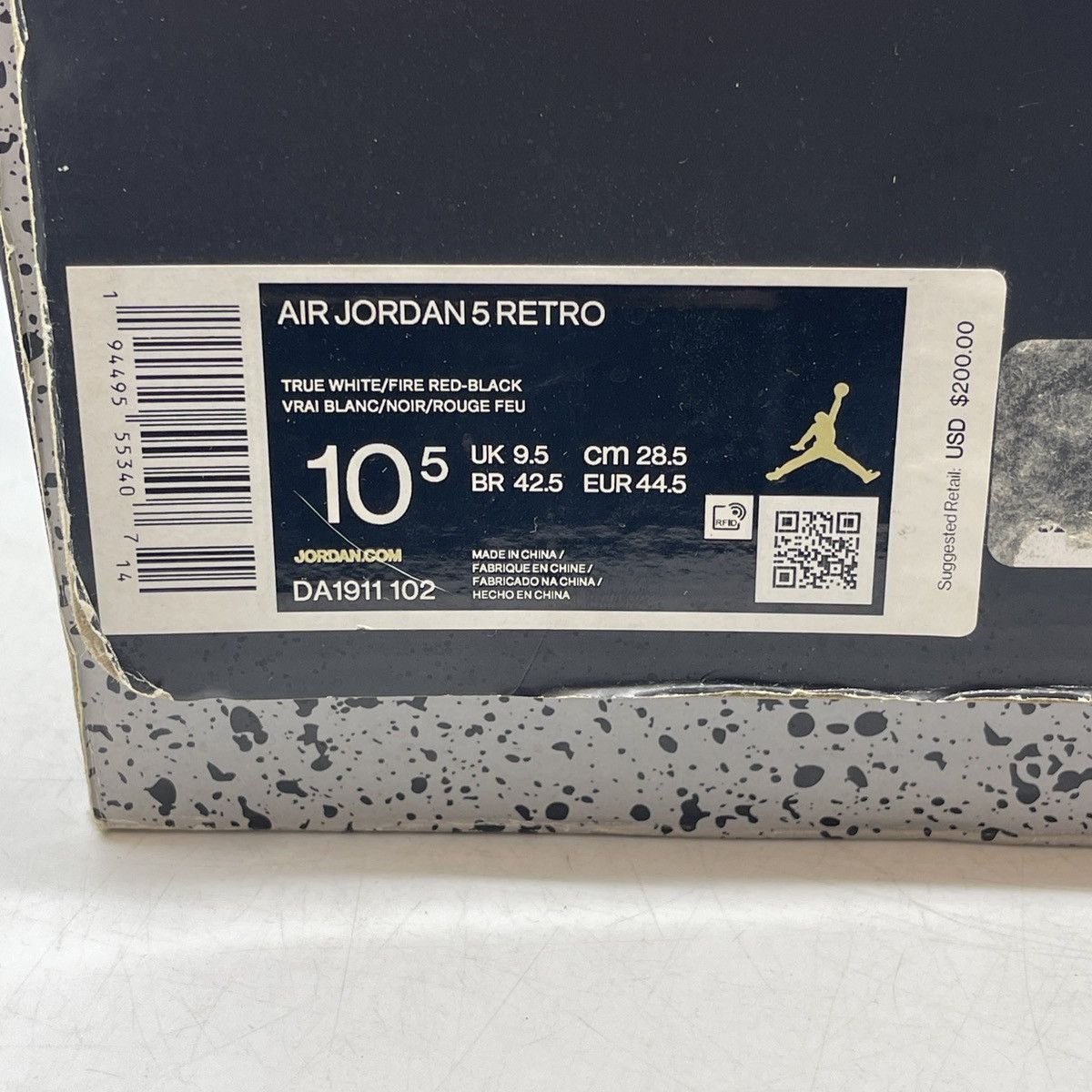 Jordan Brand Air Jordan 5 fire red Size US 10.5 / EU 43-44 - 9 Thumbnail