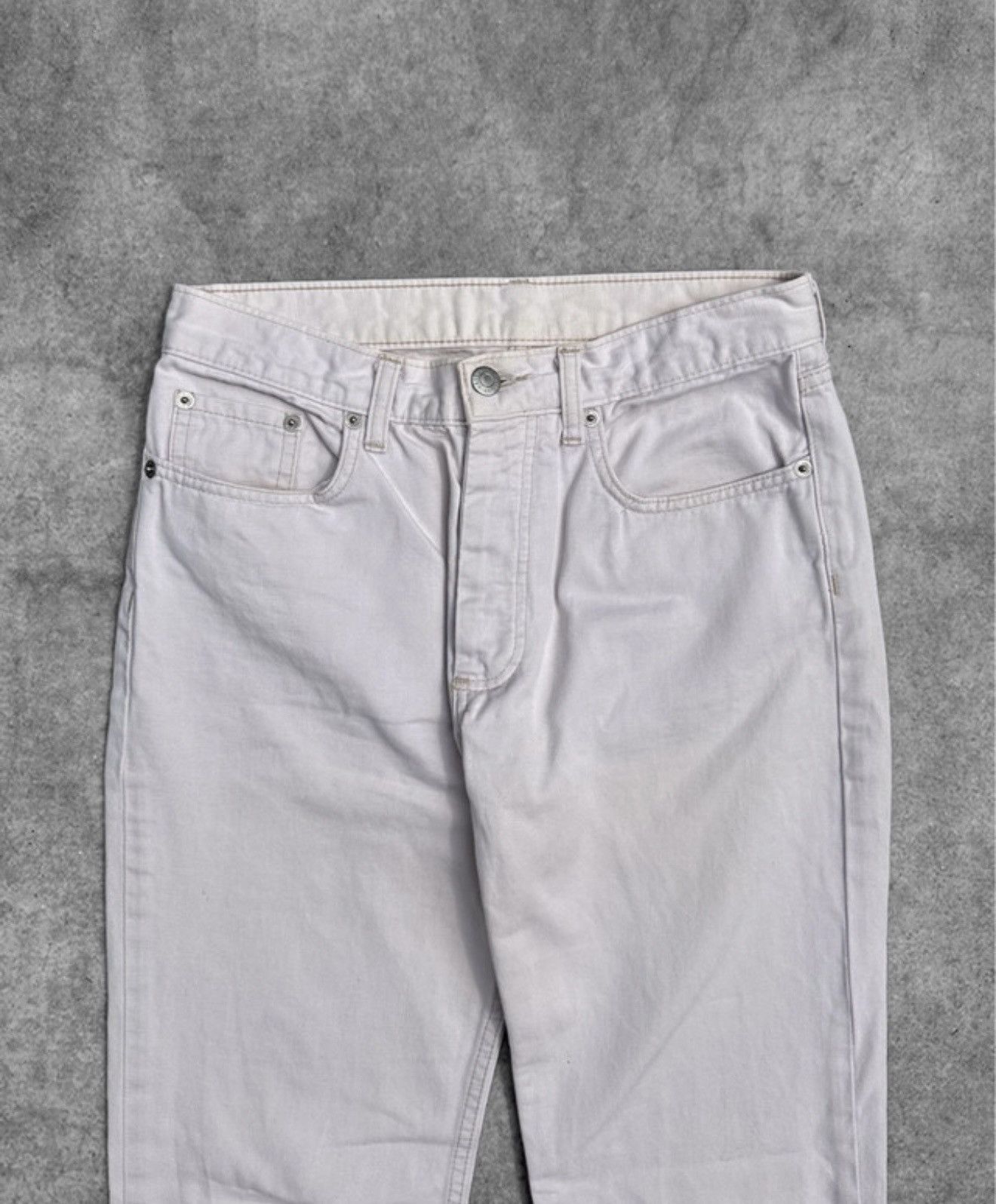 Helmut Lang Helmut Lang Vintage Italian Cut Jeans Size US 27 - 2 Thumbnail