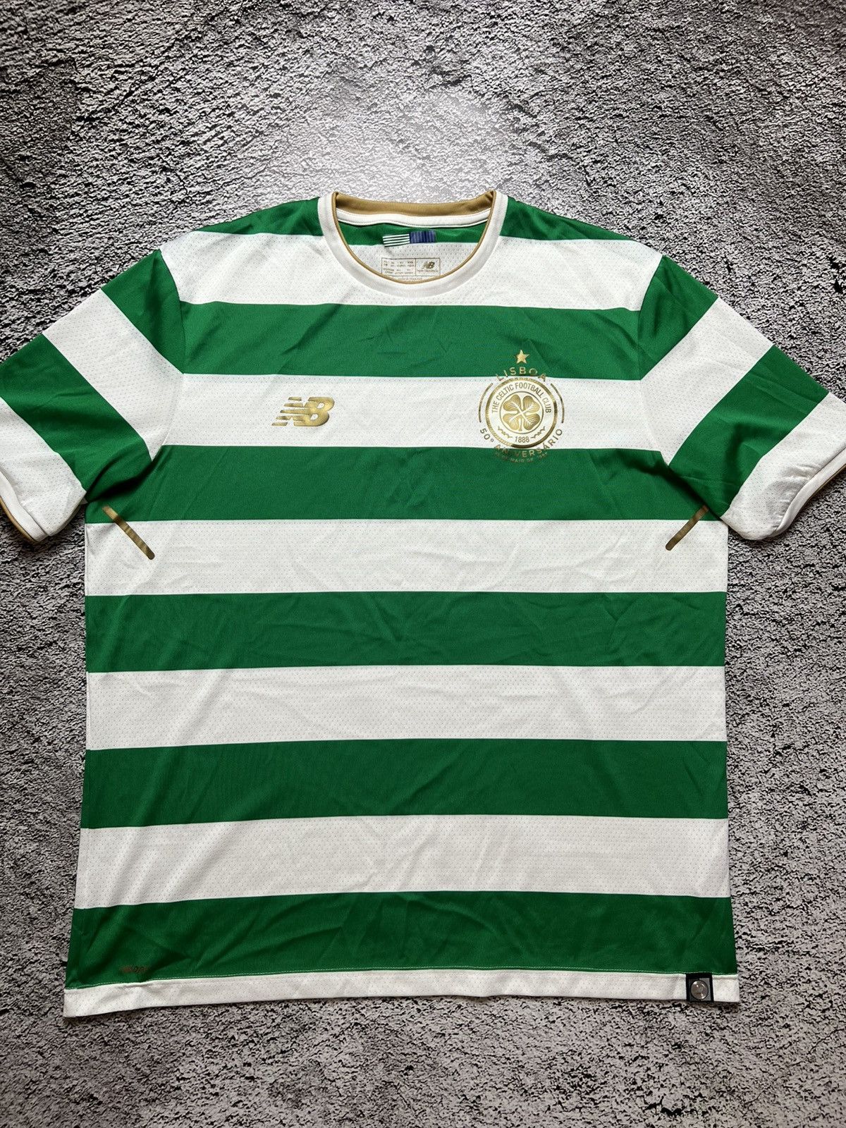 New Balance 2017-2018 Celtic 50years anniversary new balance jersey Size US XL / EU 56 / 4 - 1 Thumbnail