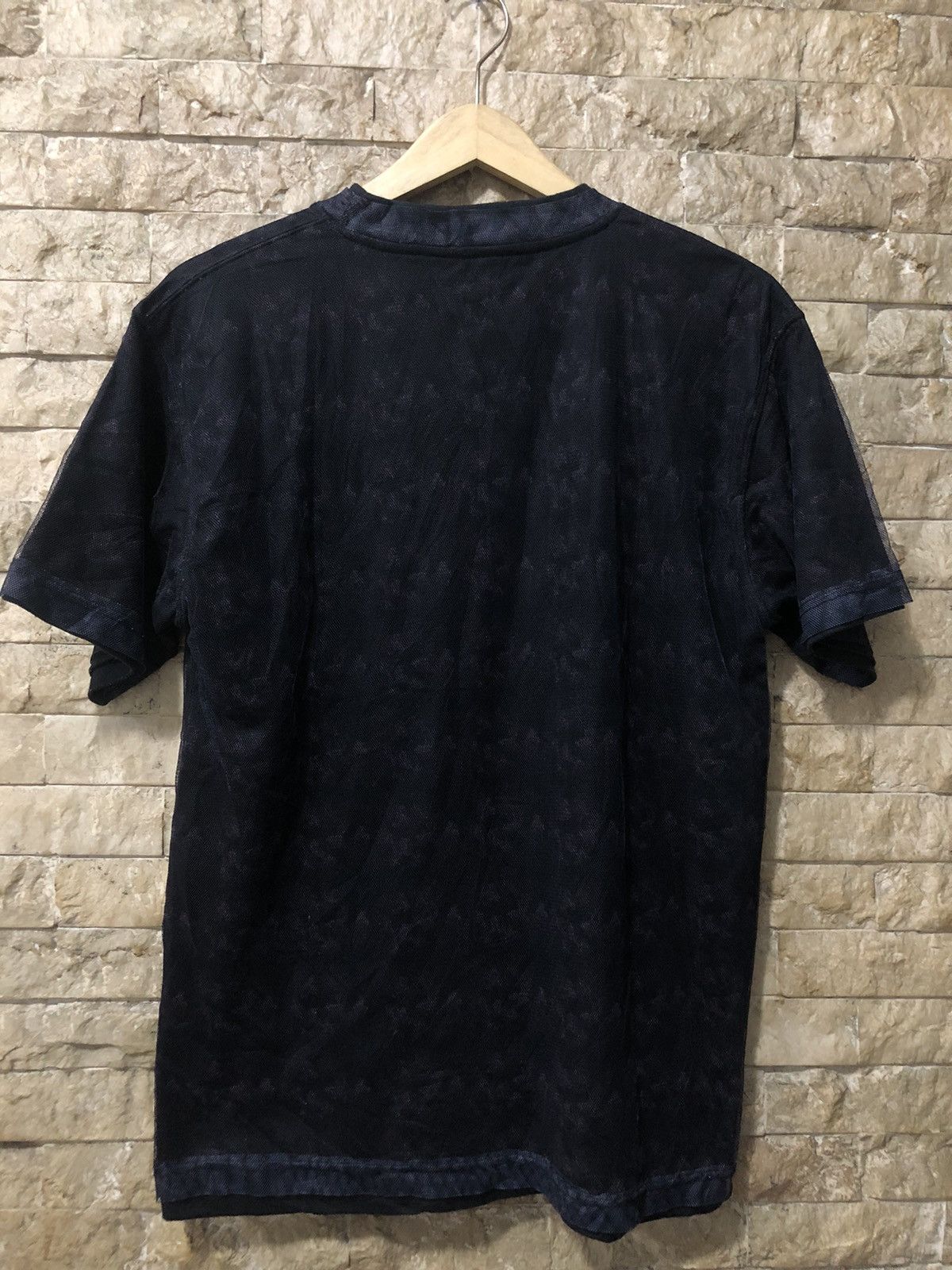 14th Addiction Y2K BadBoy Double Layer Mesh Poem Tee Size US L / EU 52-54 / 3 - 4 Thumbnail