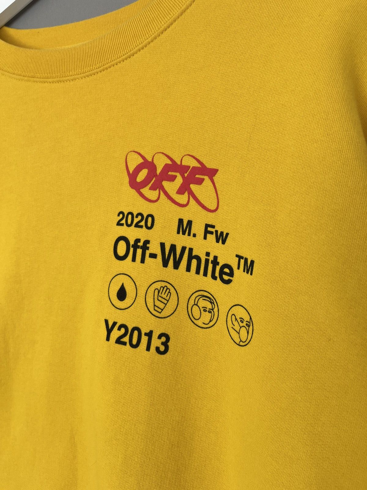 Off-White × Virgil Abloh 🔥 OFF-WHITE Industrial Y013 Incomp Sweatshirt Size US M / EU 48-50 / 2 - 9 Thumbnail