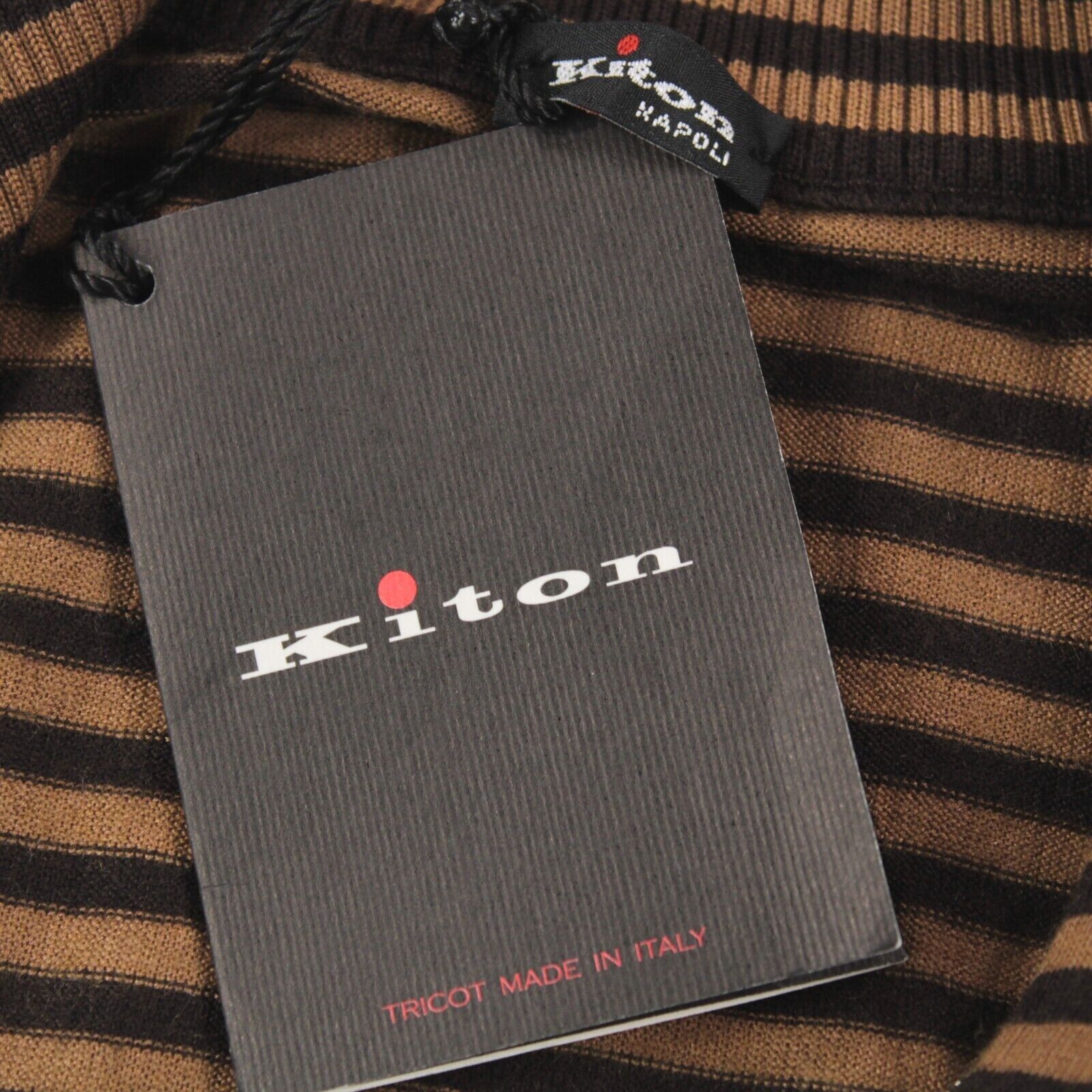 Kiton Kiton Sweater Size US M in Brown Size US M / EU 48-50 / 2 - 2 Thumbnail