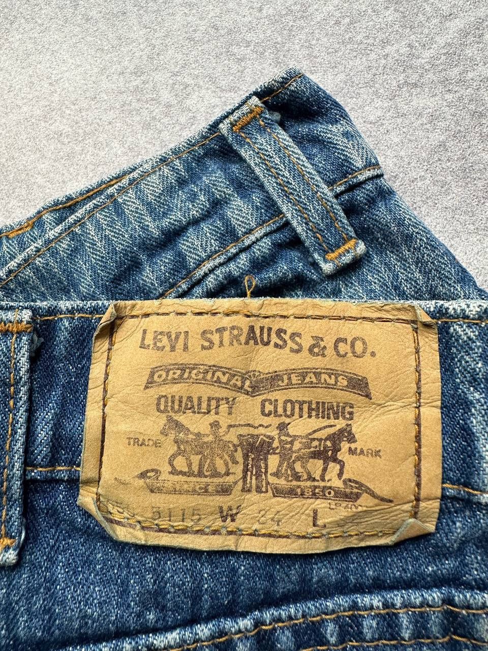 Levi's Vintage Levi’s Women’s Jeans, Size 34x34 – High-Waist Size 34" / US 12 / IT 48 - 7 Thumbnail