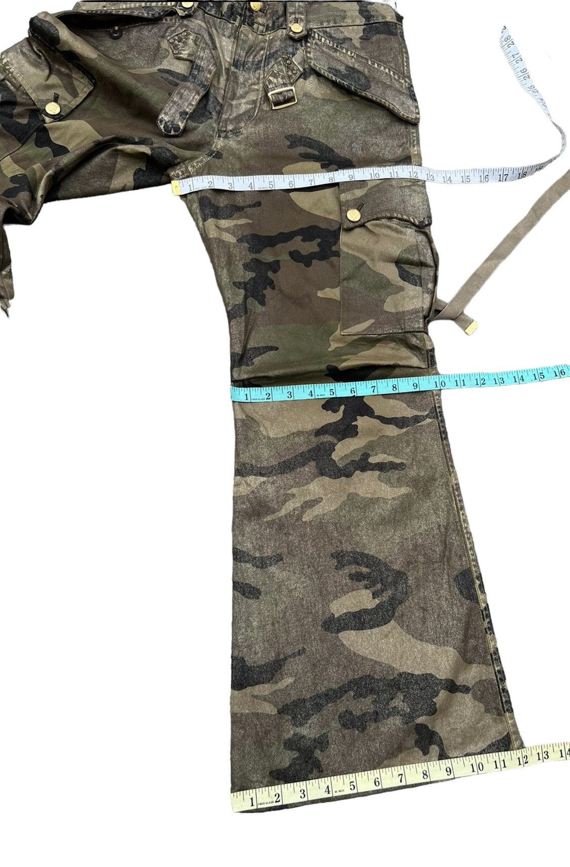 DRESSTERIOR Dress Camp Japan Shiny Camo Parachute Flare Cargo Trouser Size US 31 - 4 Thumbnail