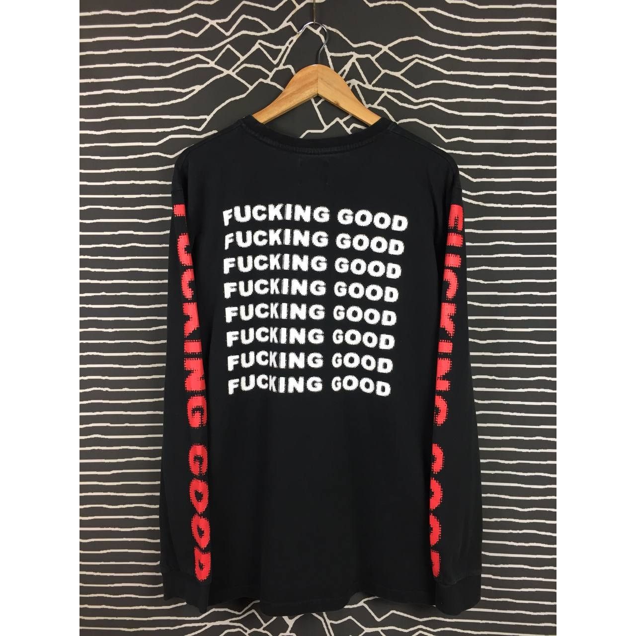 Vintage Goodfellas World Wide Fucking Good Longsleeve Tee Size US XL / EU 56 / 4 - 1 Thumbnail