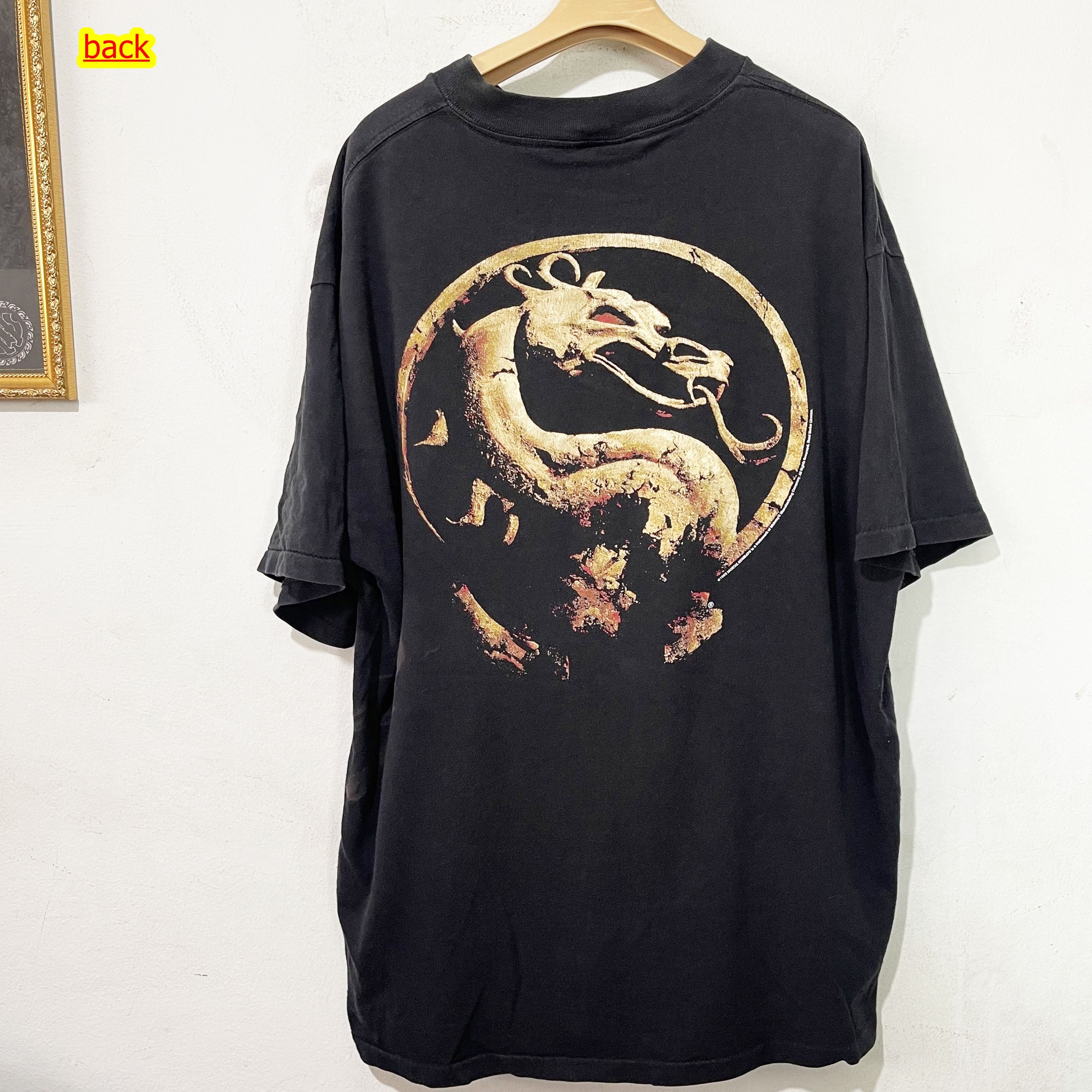 Vintage Vintage 1992 Mortal Kombat Shirt Size US XL / EU 56 / 4 - 1 Thumbnail