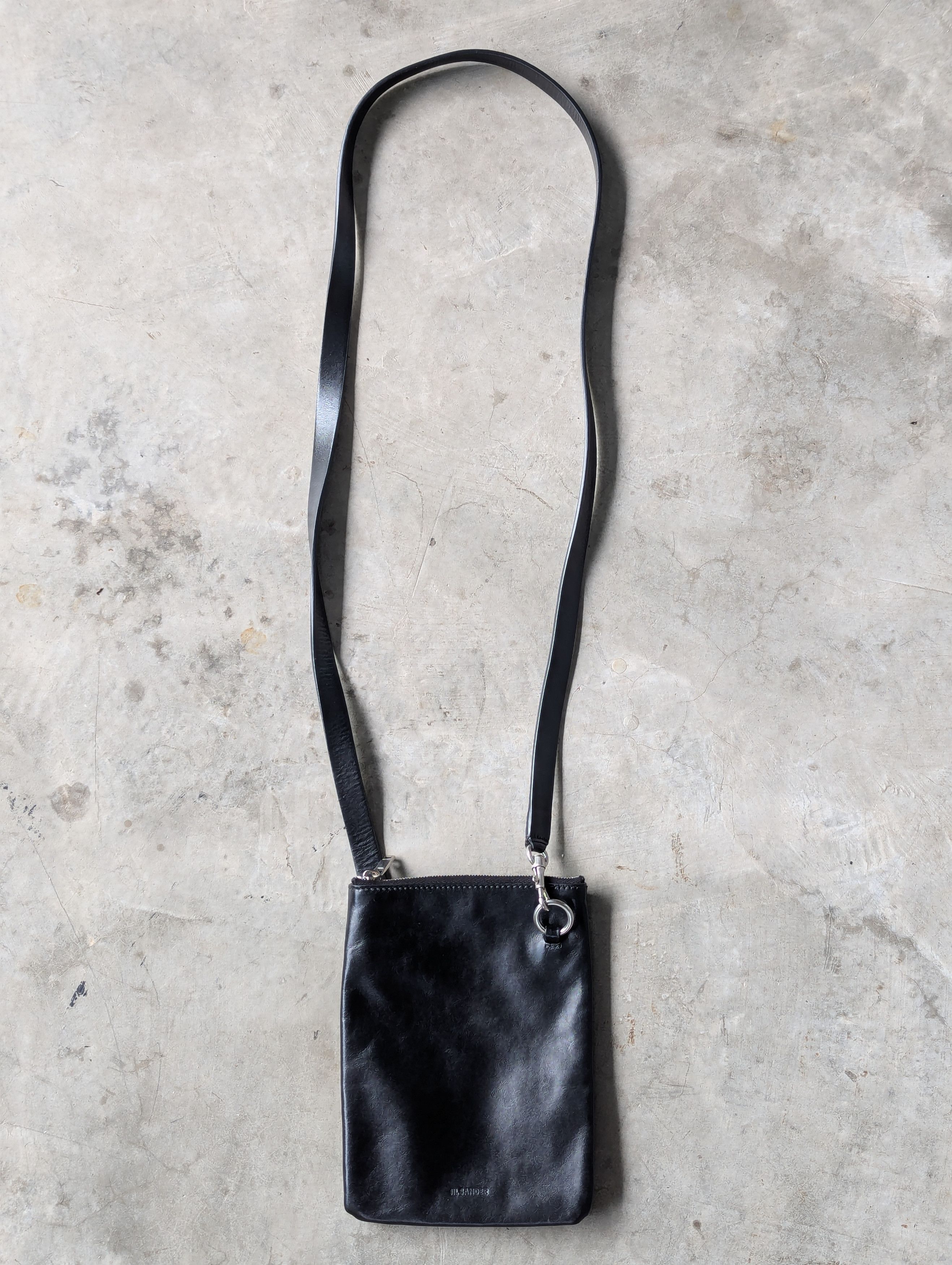 🔥FREE SHIPPING🔥Jil Sander Leather Tangle Crossbody Bag