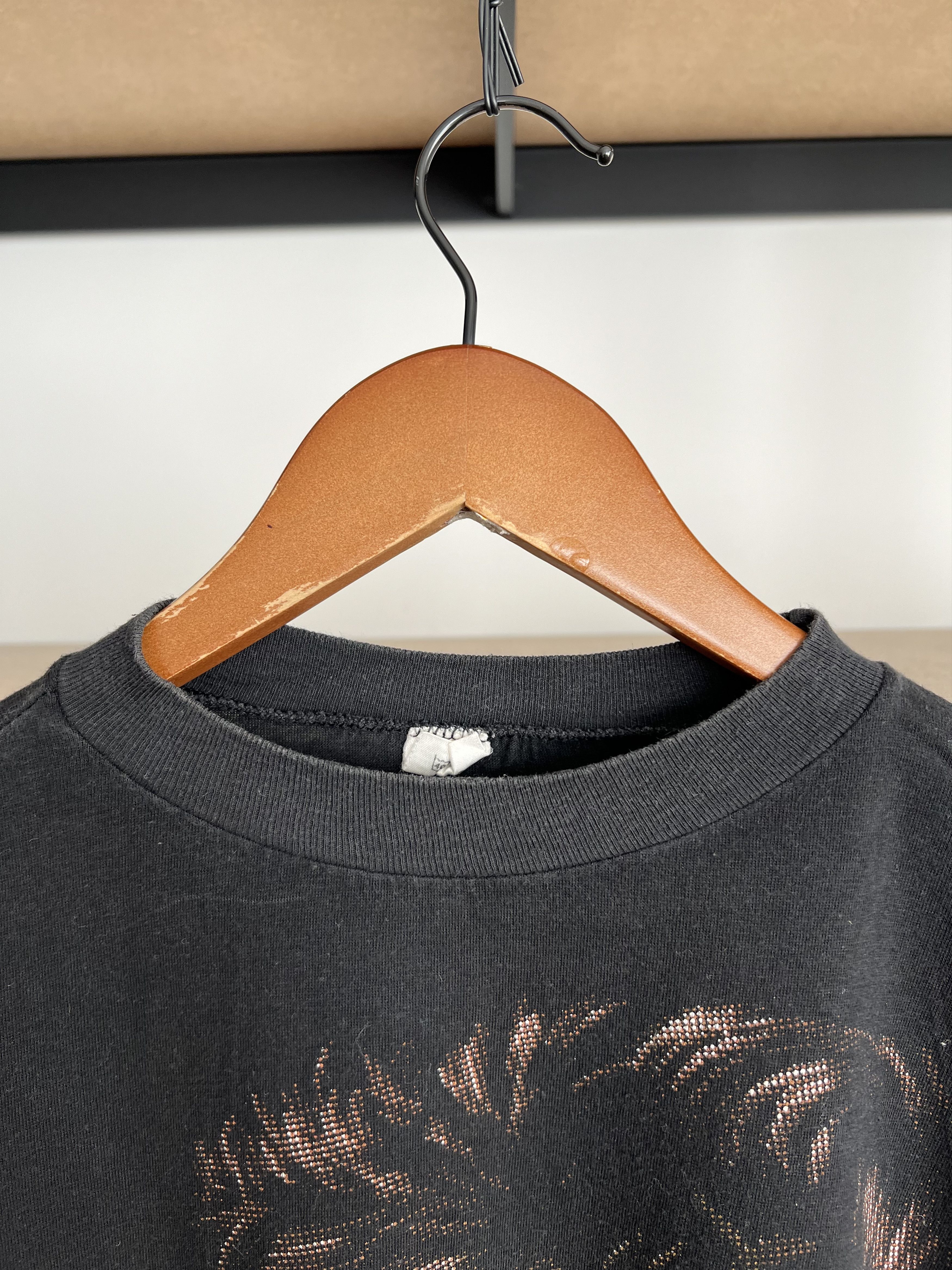 Band Tees Vintage 90s A-ha Morten Harket Pop Band Black T-shirt Size US L / EU 52-54 / 3 - 11 Thumbnail