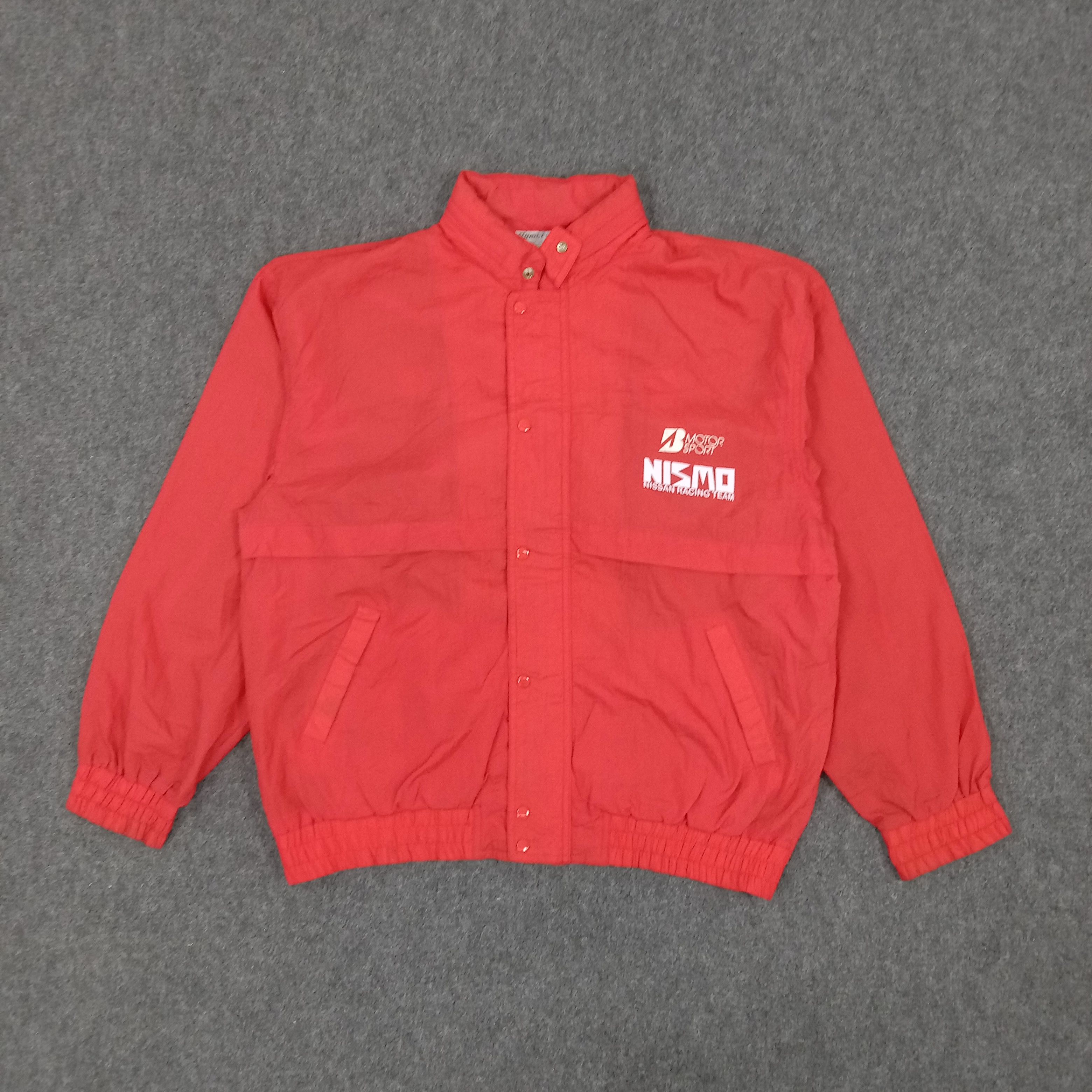 Japanese Brand × Vintage Bridgestone Nismo Nissan Japan Racing Custom Jacket Size US L / EU 52-54 / 3 - 3 Thumbnail