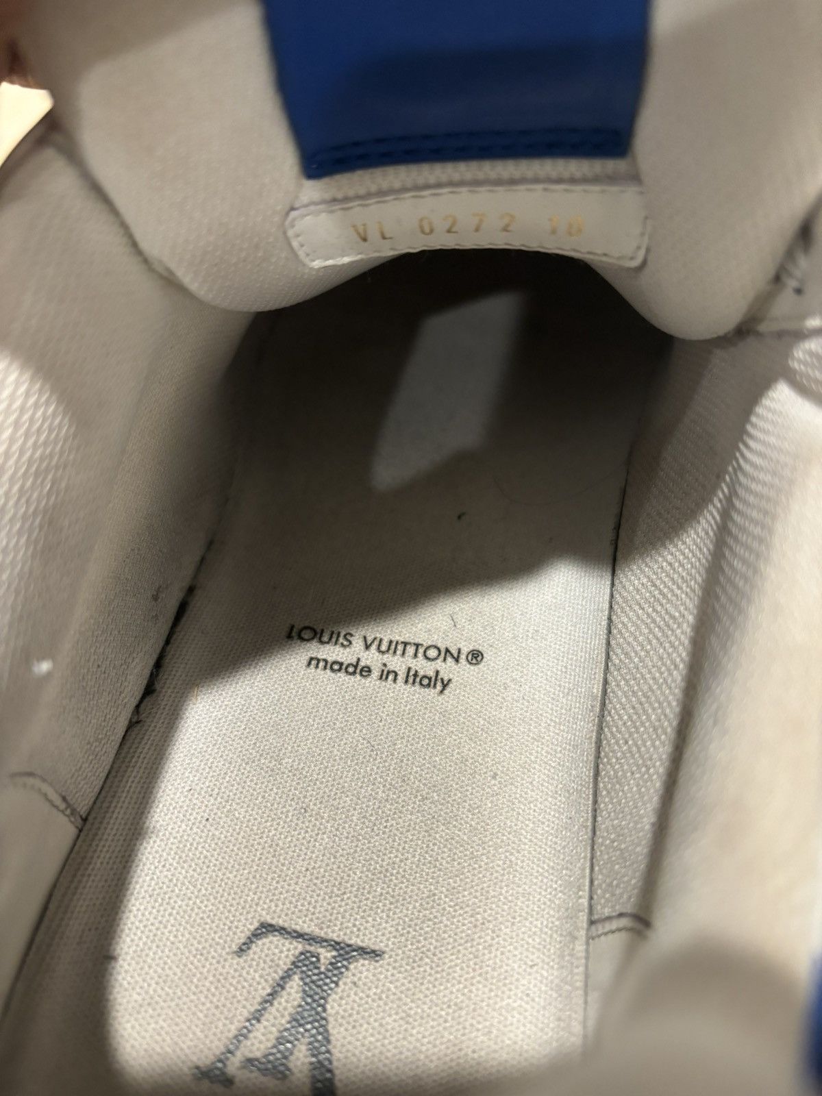 Louis Vuitton Louis Vuitton Trainer Sneaker Blue VL0272 mini monogram#54 Size US 11 / EU 44 - 9 Thumbnail
