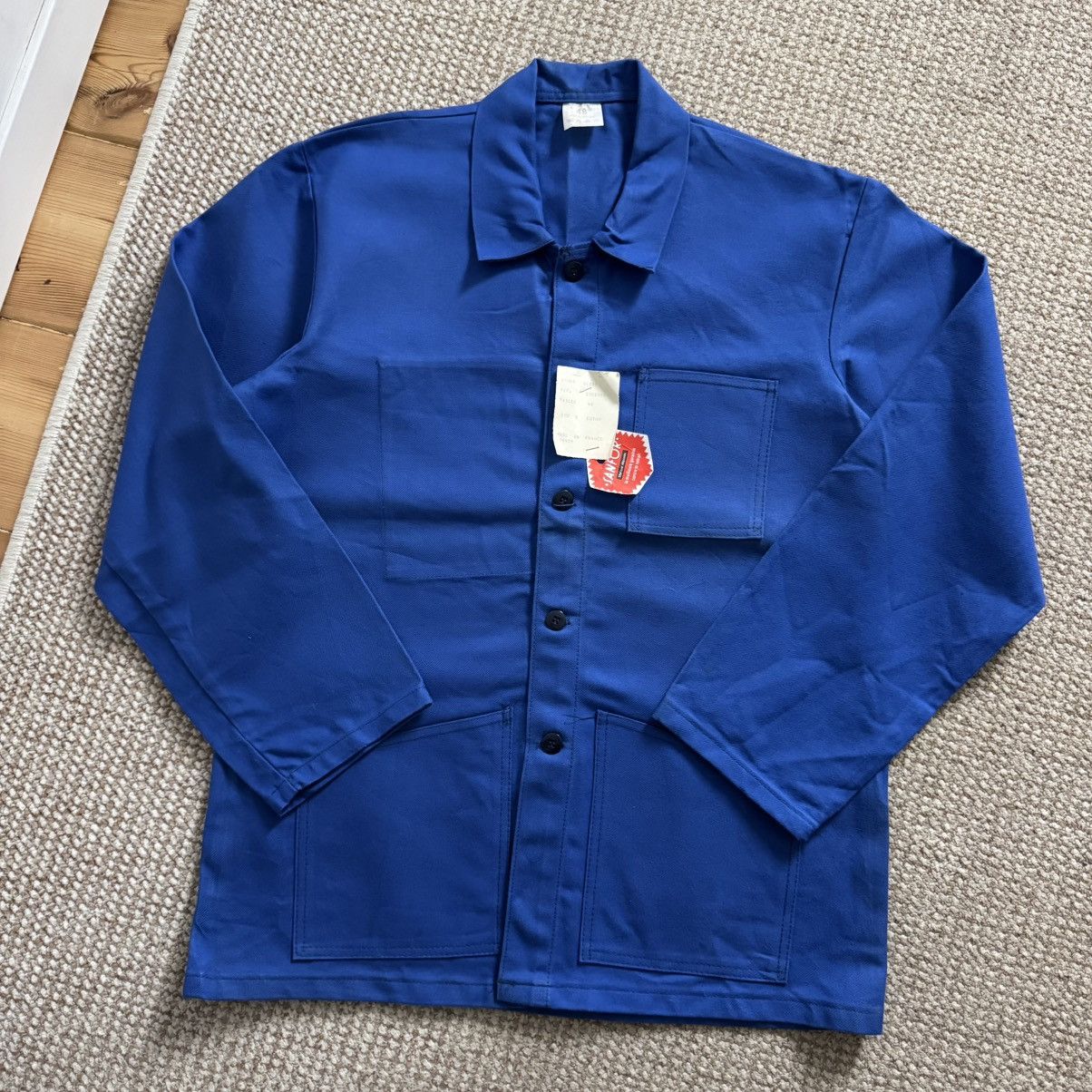 Le Laboureur French Vintage Deadstock Works Jacket Made In France 🇫🇷 48 Size US M / EU 48-50 / 2 - 1 Thumbnail