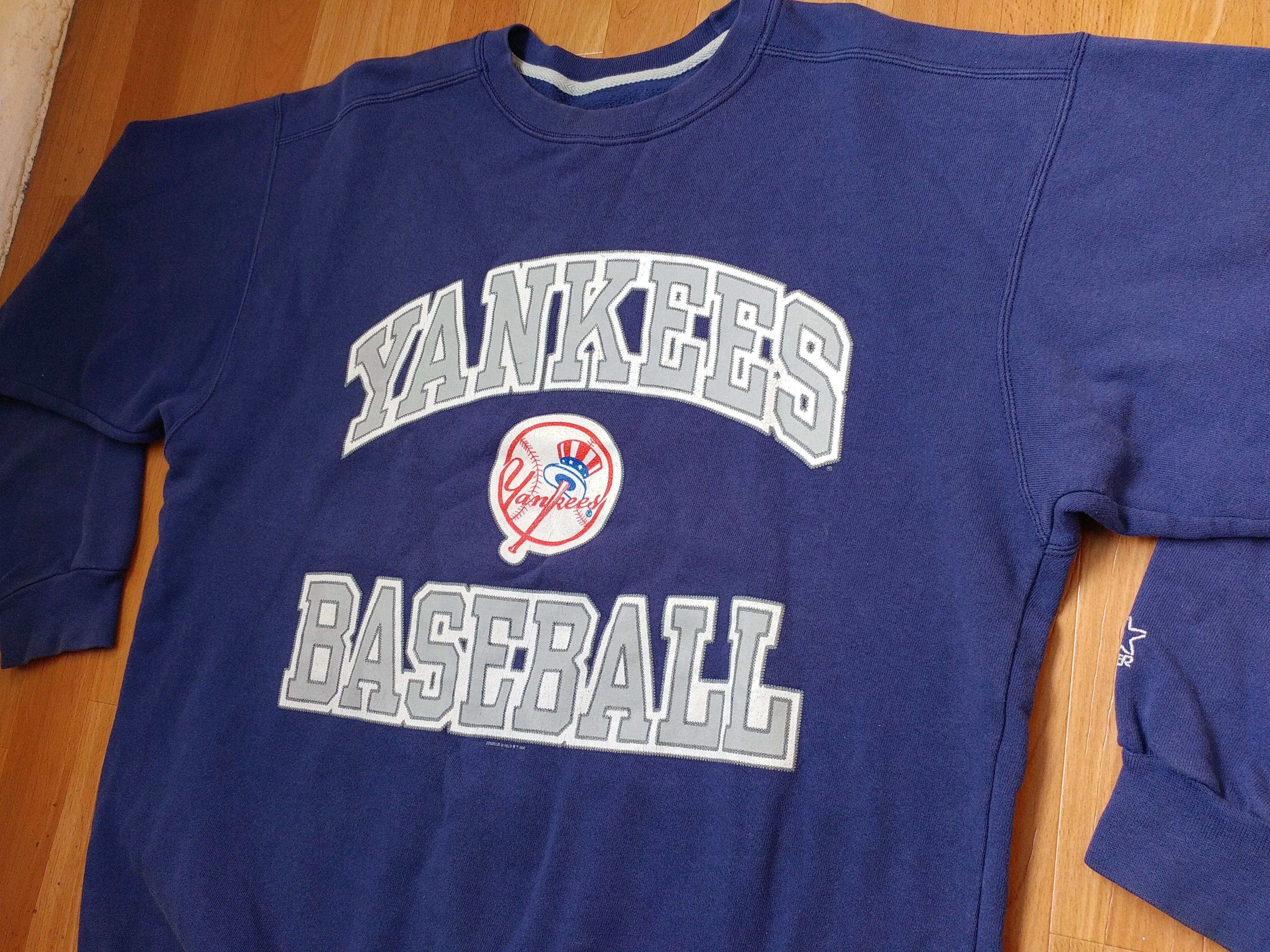 New York Yankees MLB New York Yankees sweatshirt vintage Starter, baseball XL Size US XL / EU 56 / 4 - 4 Thumbnail