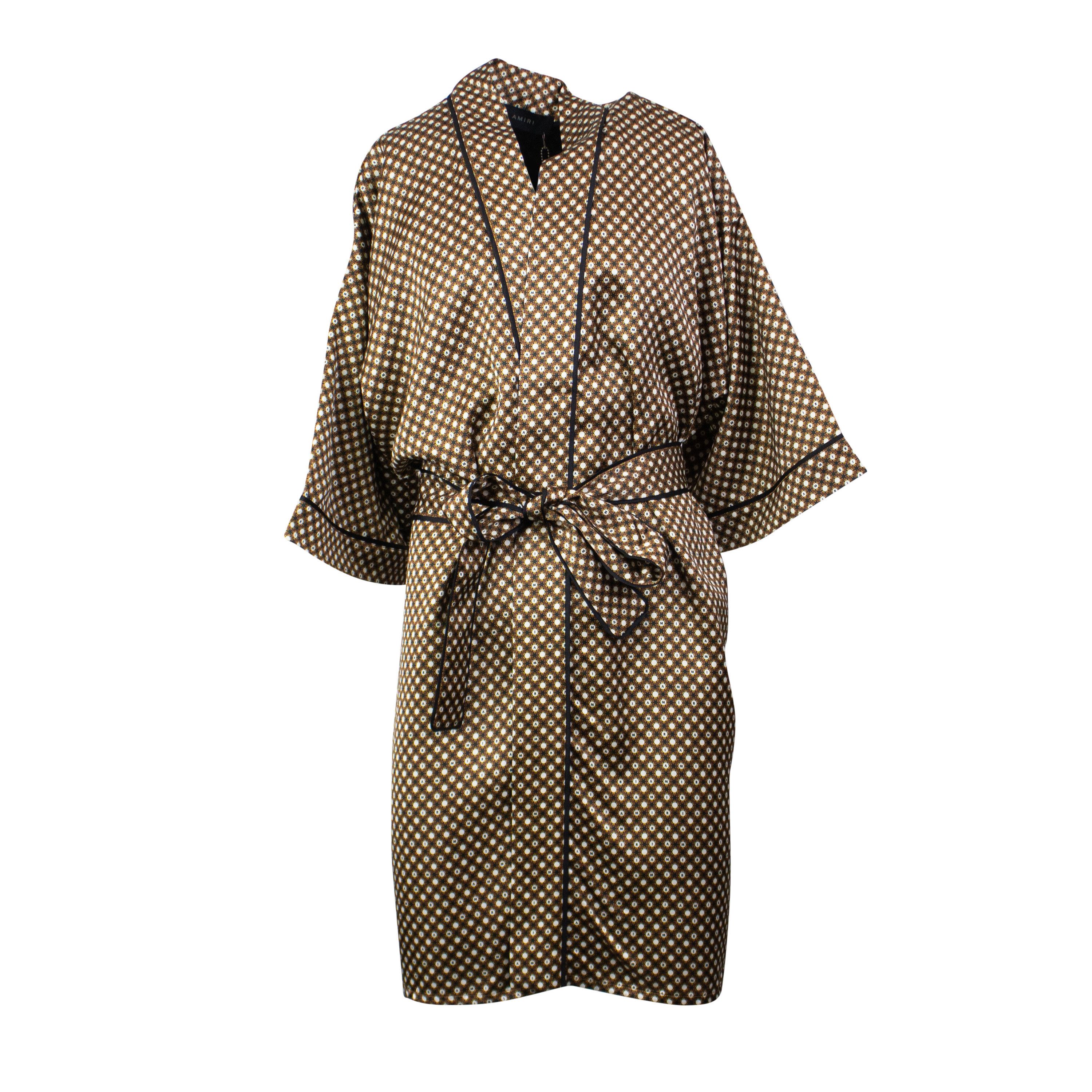 image of Amiri Poker Chip Pj Robe Size Xl, Men's