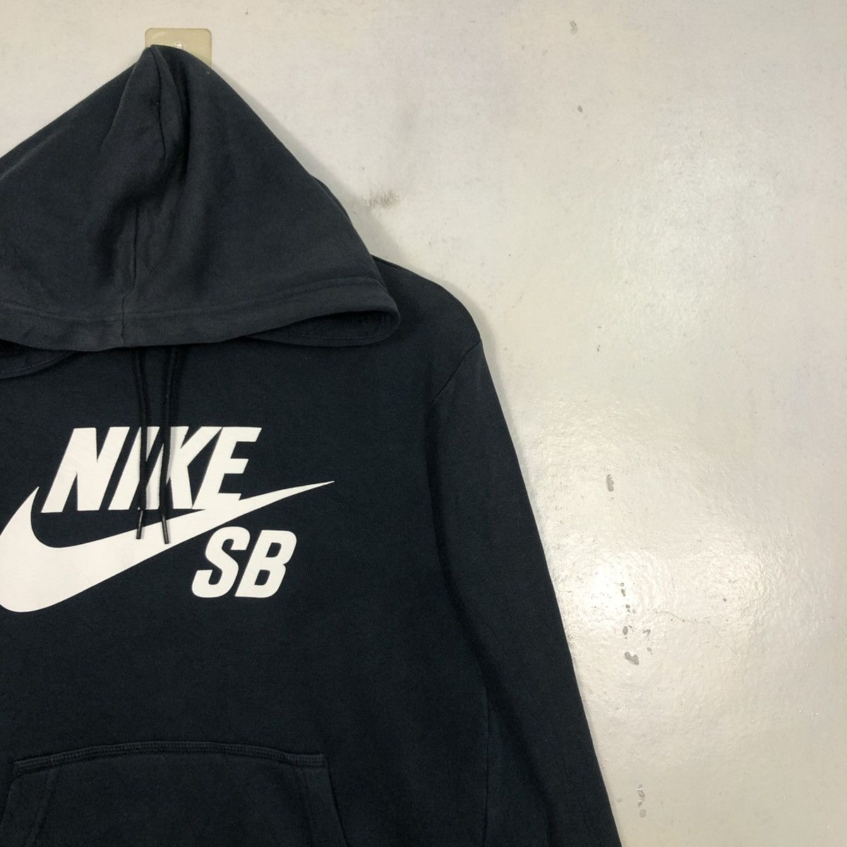 Nike 📌Rich Black Hoodie Pull Over Nike SB Big Swoosh Size US M / EU 48-50 / 2 - 8 Thumbnail