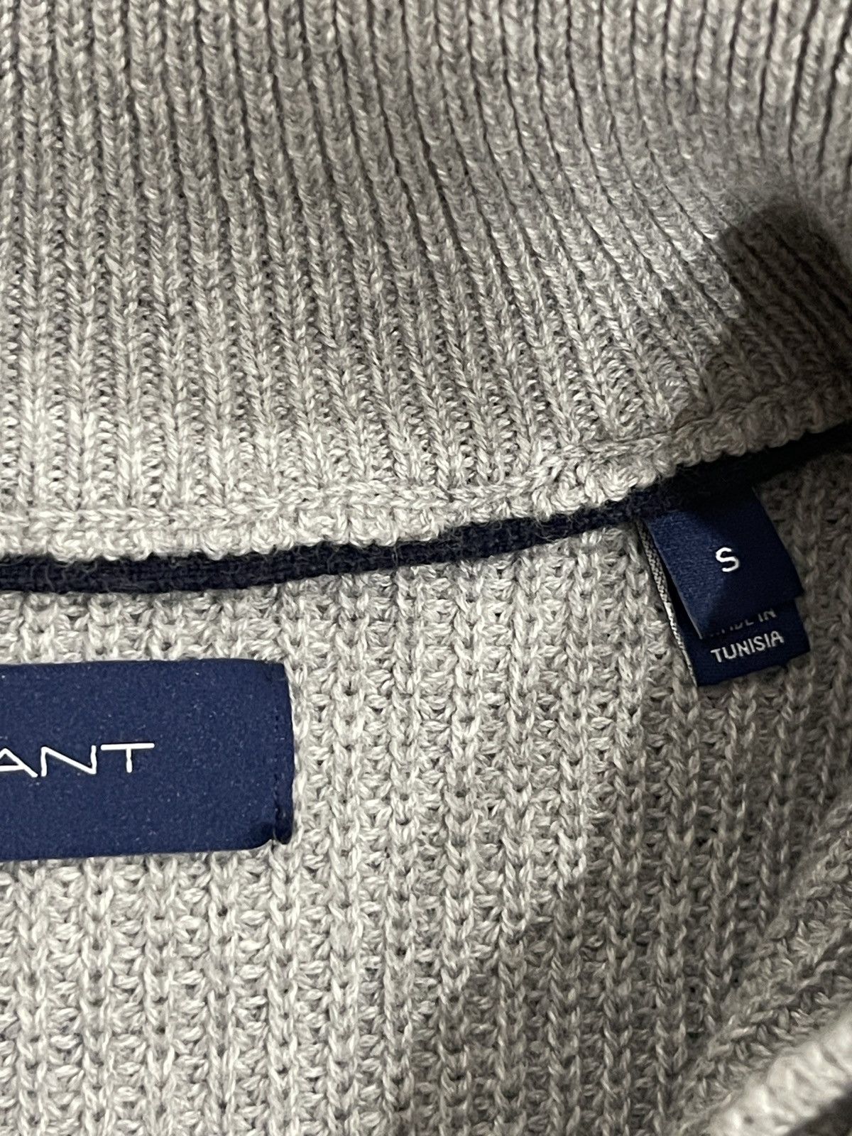 Gant × Vintage VINTAGE GANT CLASSIC ZIP SWEATER knit old money Size US S / EU 44-46 / 1 - 12 Thumbnail