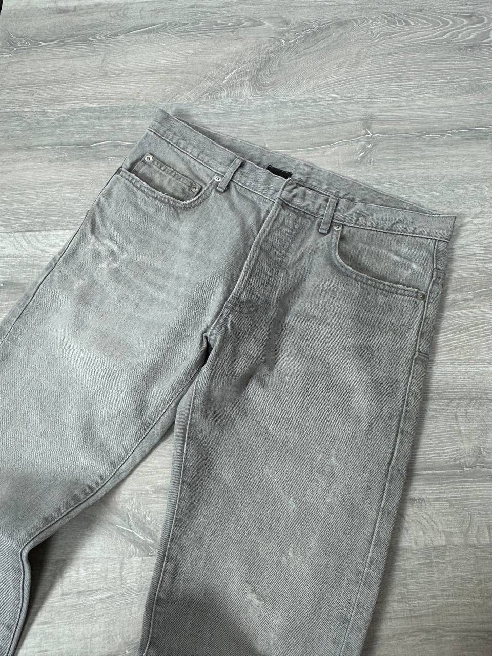 Dior Dior Hedi Slimane Gray Denim Jeans Japan Made Size US 31 - 12 Thumbnail