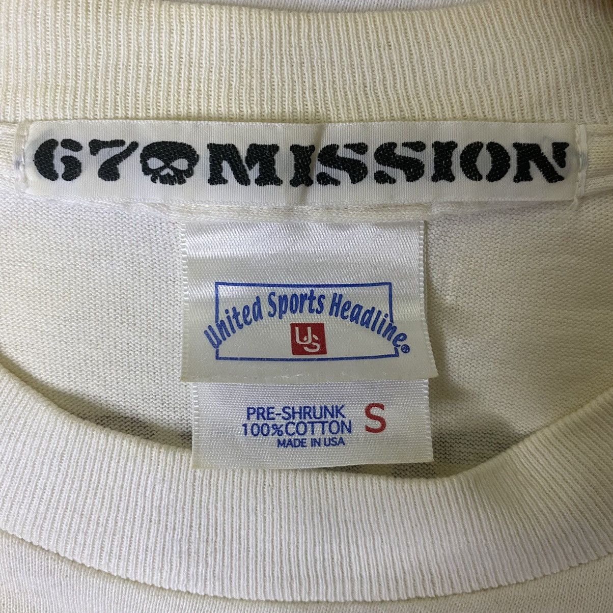 Japanese Brand × Seditionaries × Vintage Vtg 1990s 67 Mission Anarchist Are Pretty Funky God Head Tee Size US S / EU 44-46 / 1 - 3 Thumbnail