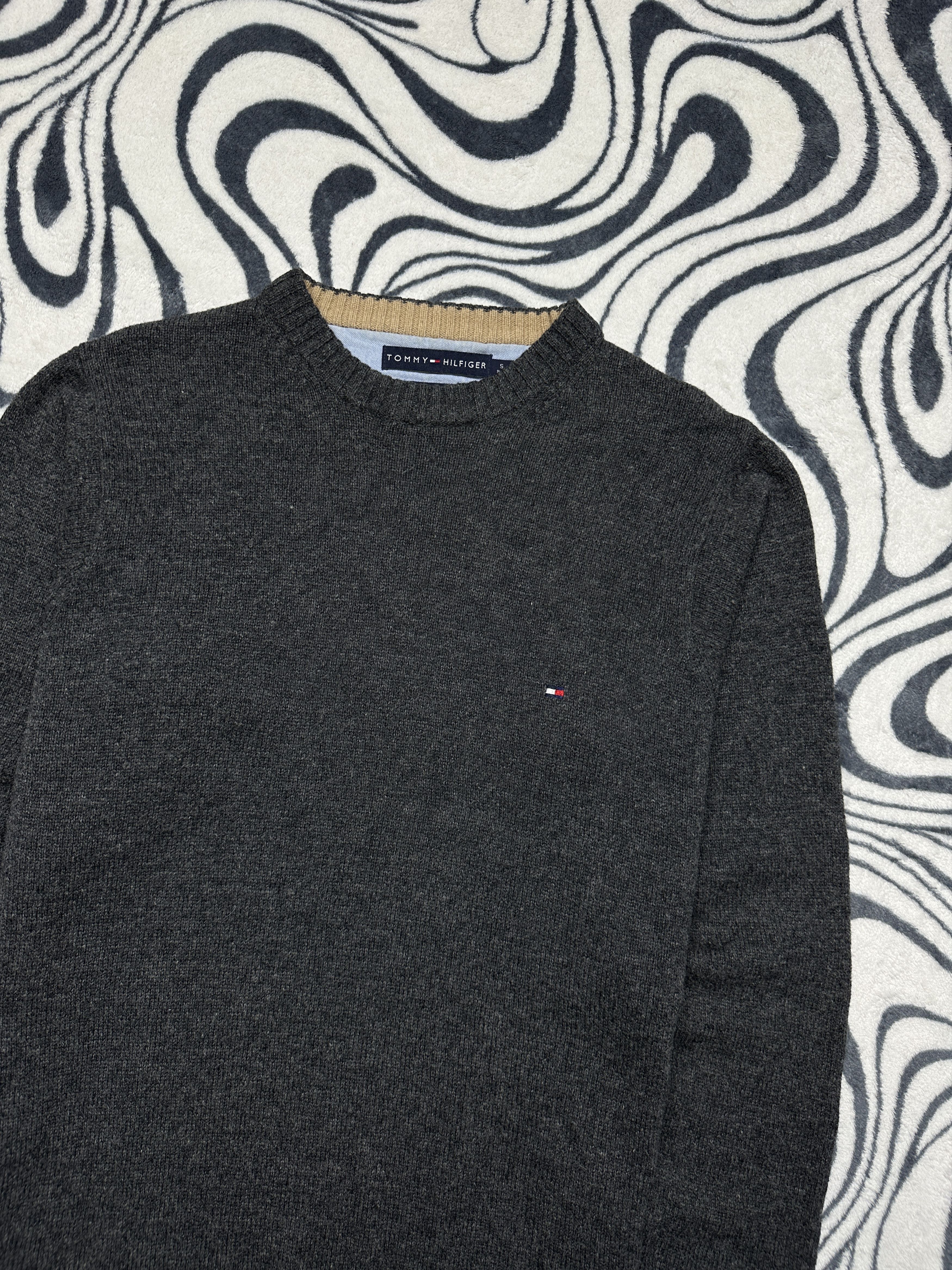 Tommy Hilfiger Tommy Hilfiger Vintage Mens Wool Knit Sweater Size US S / EU 44-46 / 1 - 2 Thumbnail