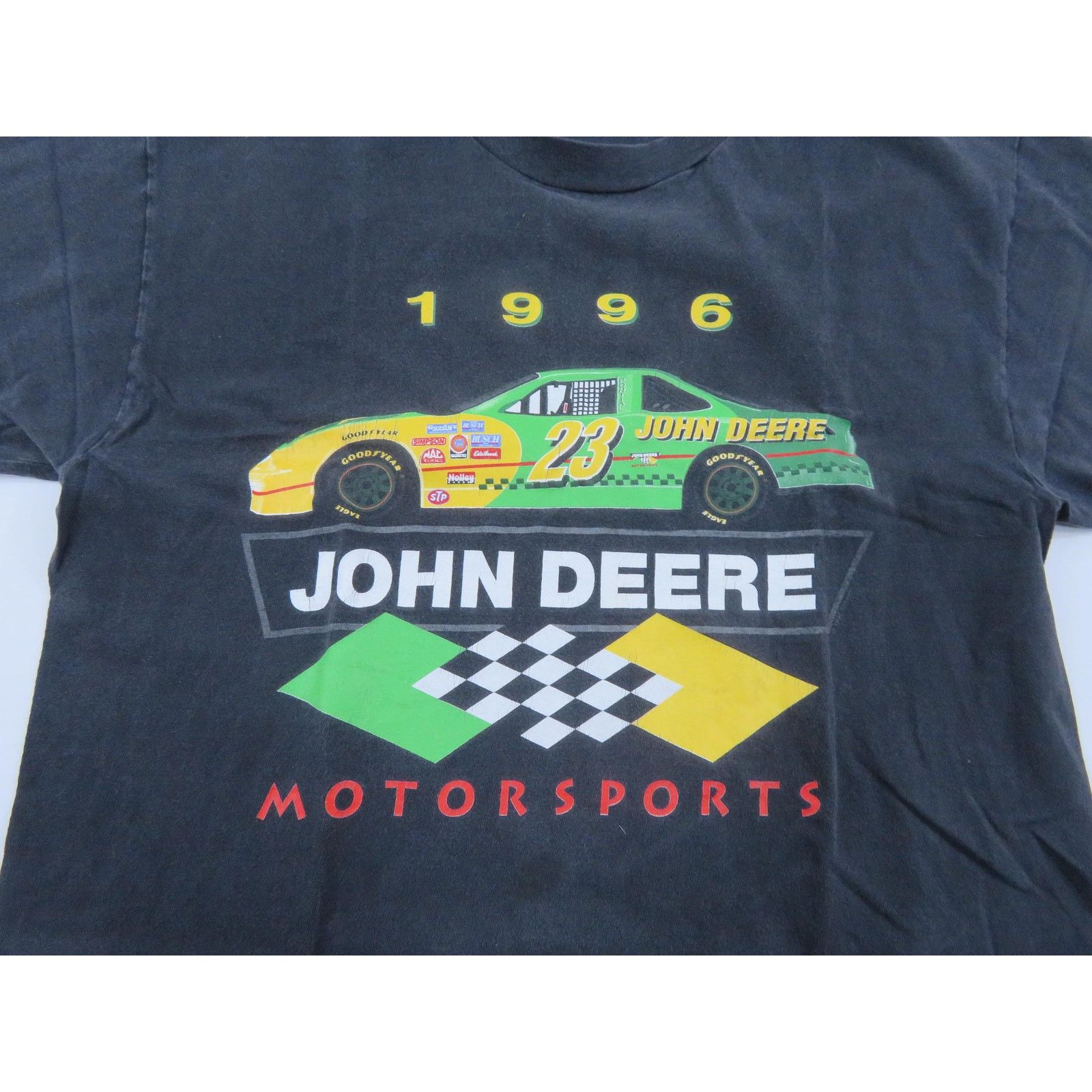 Other John Deere Motorsports 1996 Nascar Black Shirt Sz L Vintage Size US L / EU 52-54 / 3 - 2 Thumbnail
