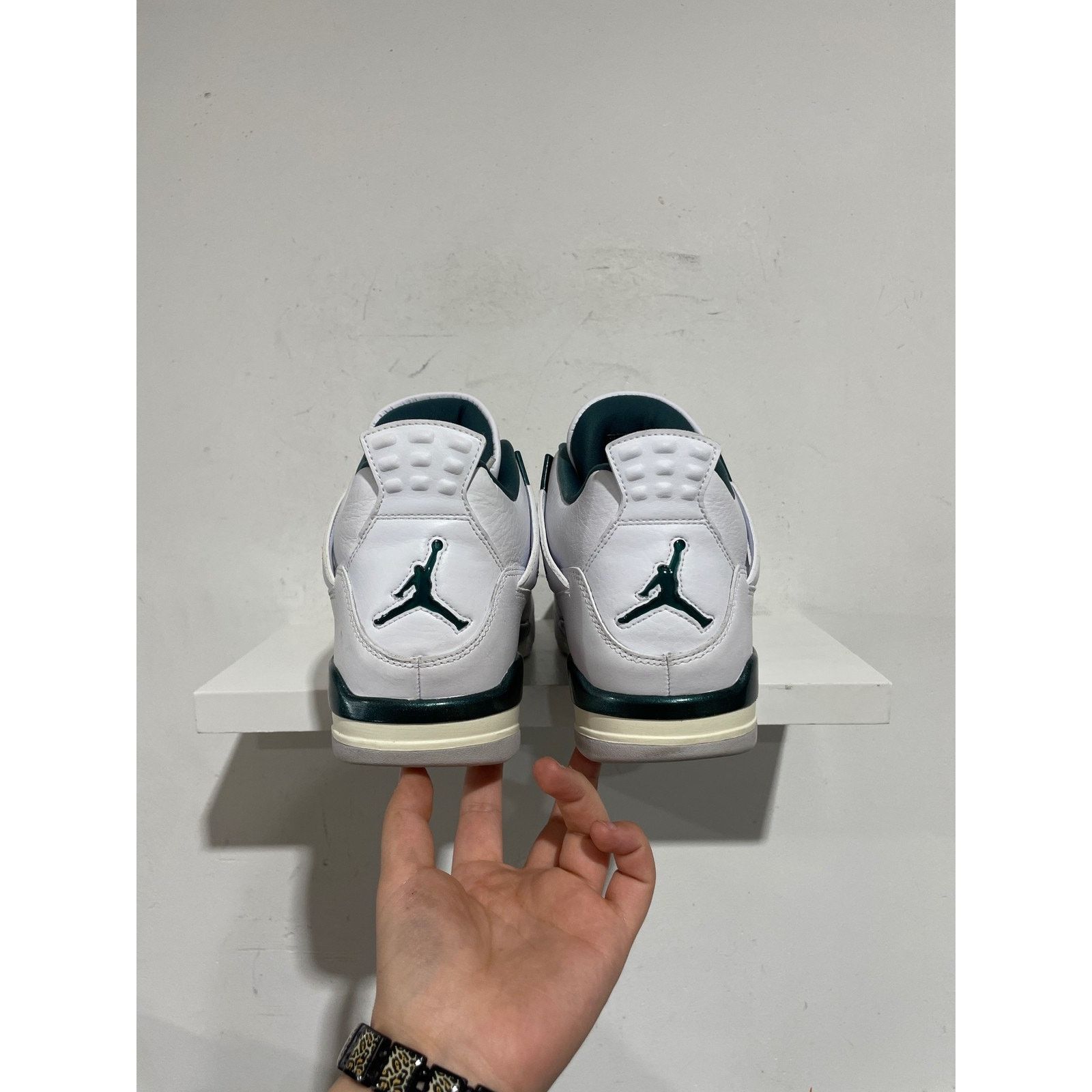 Nike NIKE JORDAN 4 OXIDIZED GREEN SIZE 11 PREOWNED Size US 11 / EU 44 - 3 Thumbnail