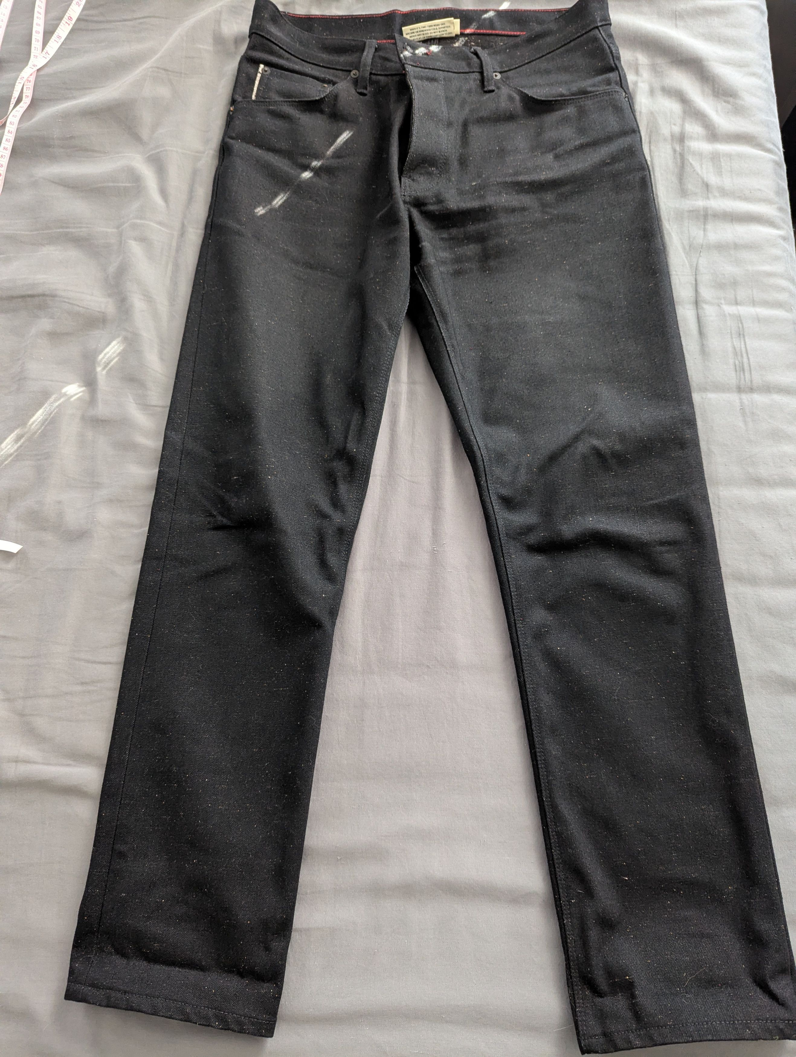 Raleigh Denim Raleigh Denim Black Speck Selvedge Size US 32 / EU 48 - 1 Thumbnail