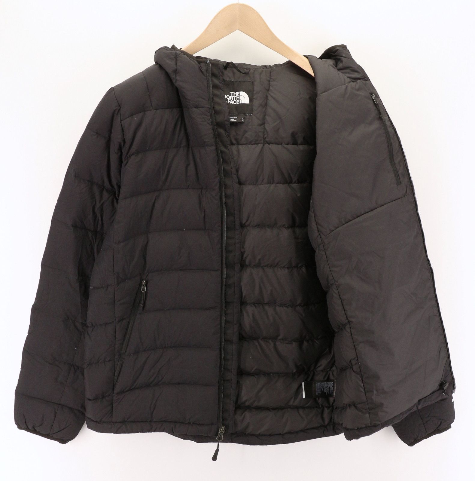 The North Face LA PAZ HOODED M Hooded Black Lined 600 Down Jacket 79687 Size US M / EU 48-50 / 2 - 4 Thumbnail