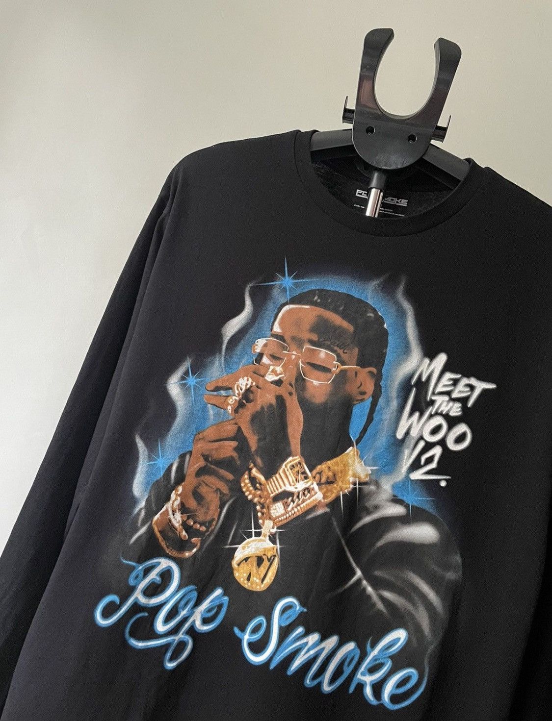 Rap Tees × Vintage Pop Smoke Vintage Tour Tee Size US M / EU 48-50 / 2 - 2 Thumbnail