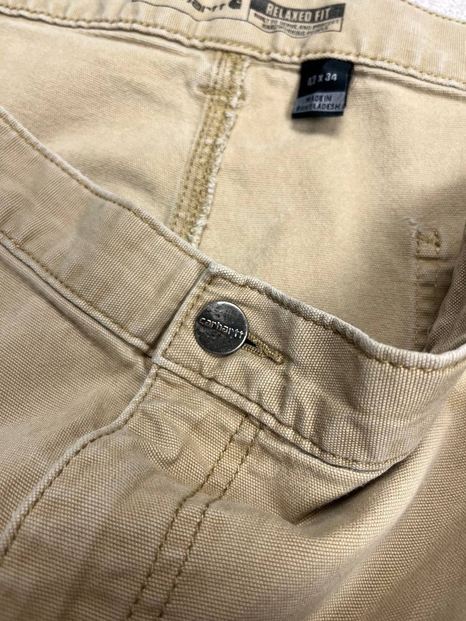 Carhartt × Vintage Vintage Carhartt Relaxed Fit Workwear Baggy Pants Y2K 42x34 Size US 42 / EU 58 - 6 Thumbnail