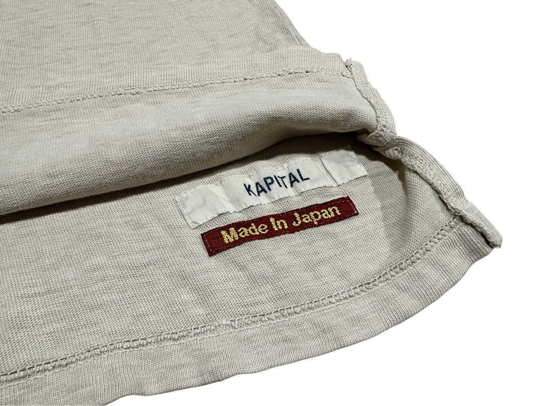 Kapital 🔥Archived Kapital Split Neck Shirt Cut & Sew Size US L / EU 52-54 / 3 - 6 Thumbnail