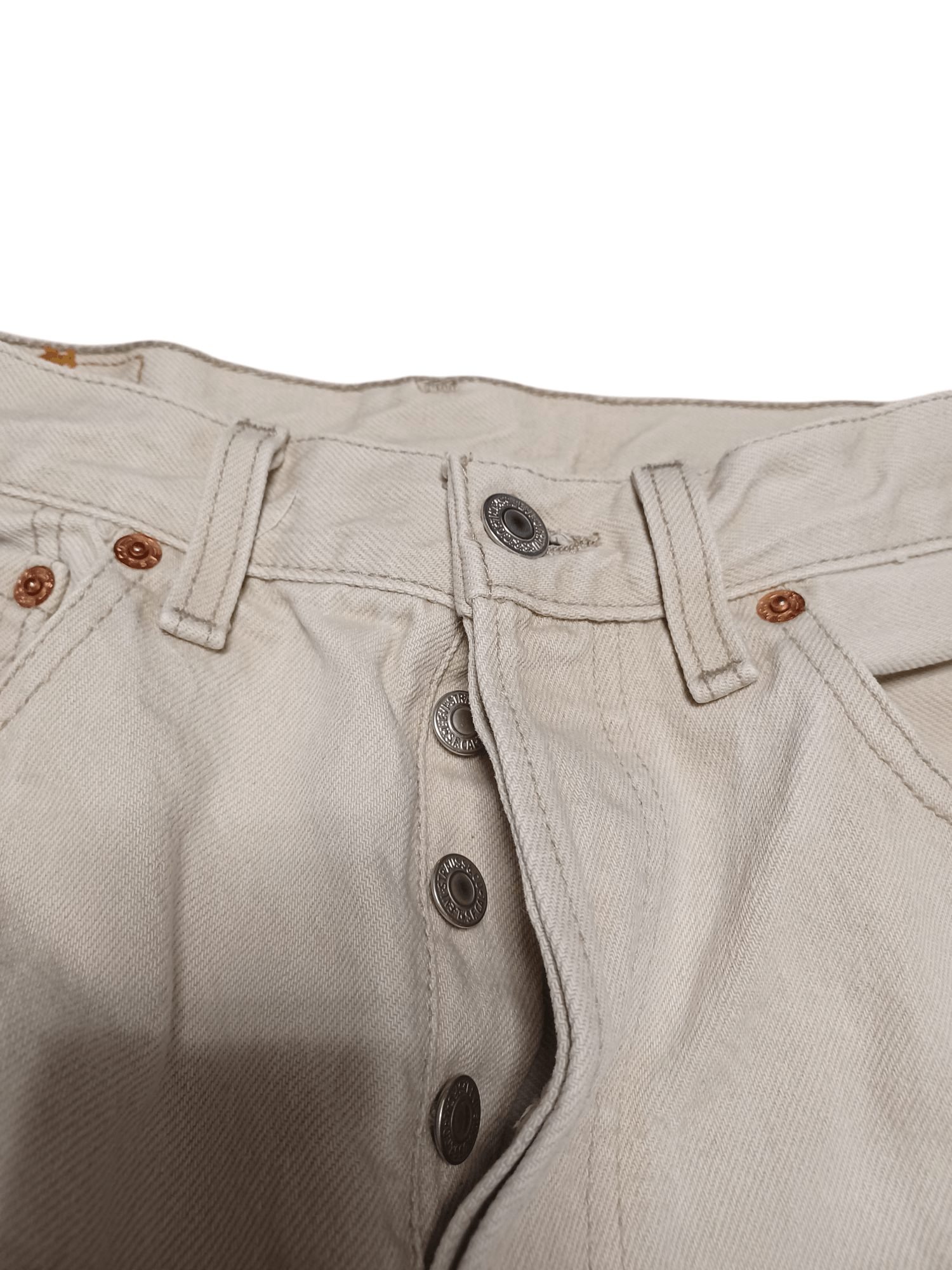 Levi's Vintage Clothing LEVIS 501 VINTAGE 90S MADE IN POLAND HEAVY COTTON W31 L32 Size US 31 - 3 Thumbnail