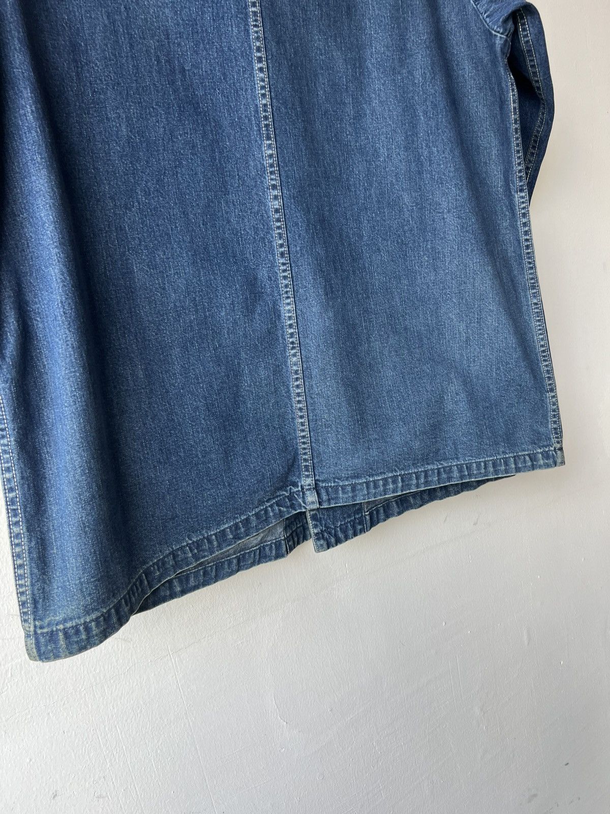 45rpm Archive 45rpm NMD Ocean Blue Patina Denim Chore Jacket Size US XL / EU 56 / 4 - 16 Thumbnail