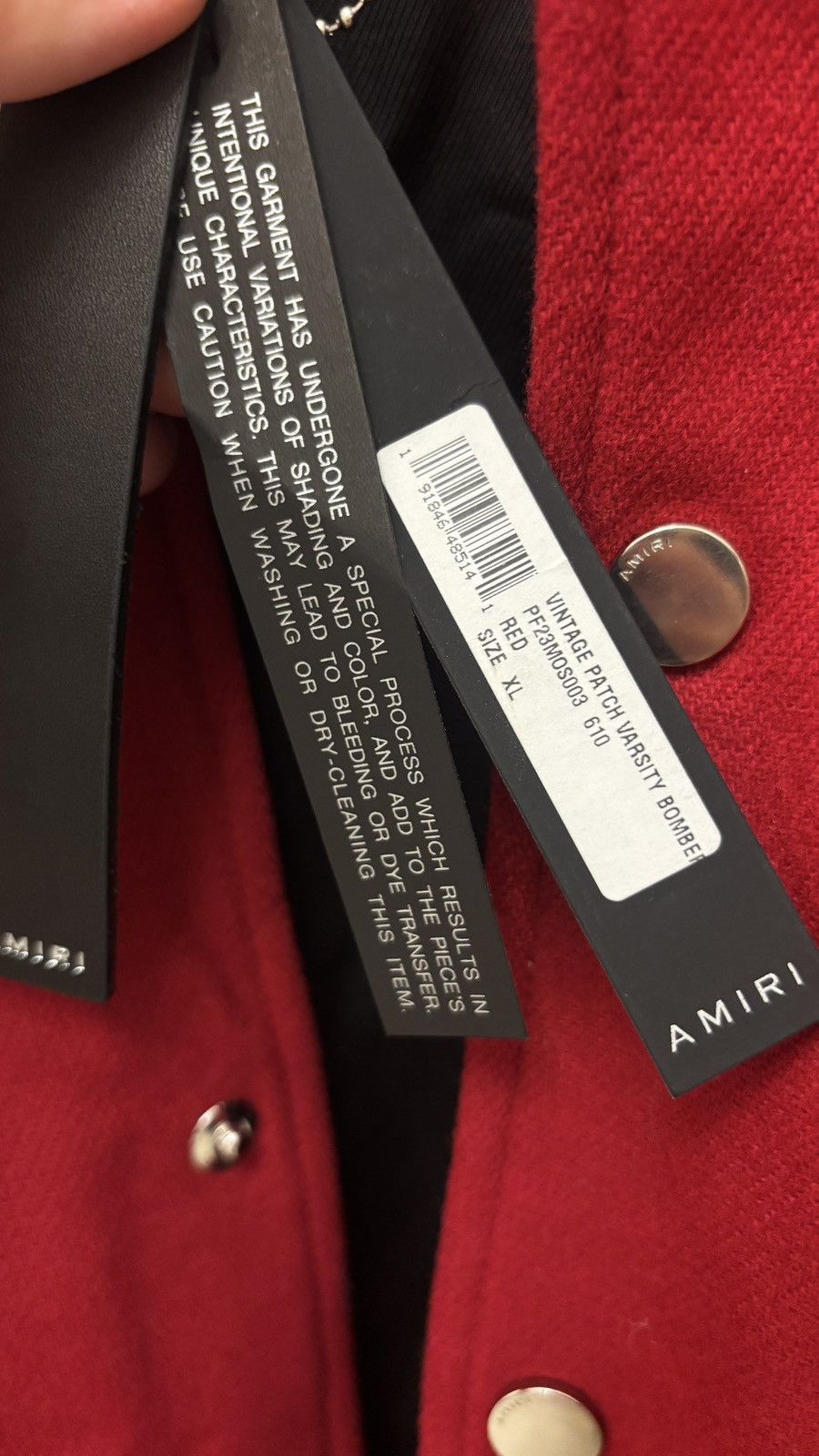 Amiri Amiri Tiger Varsity Jacket XL – BNWT Rare Size US XL / EU 56 / 4 - 13 Thumbnail